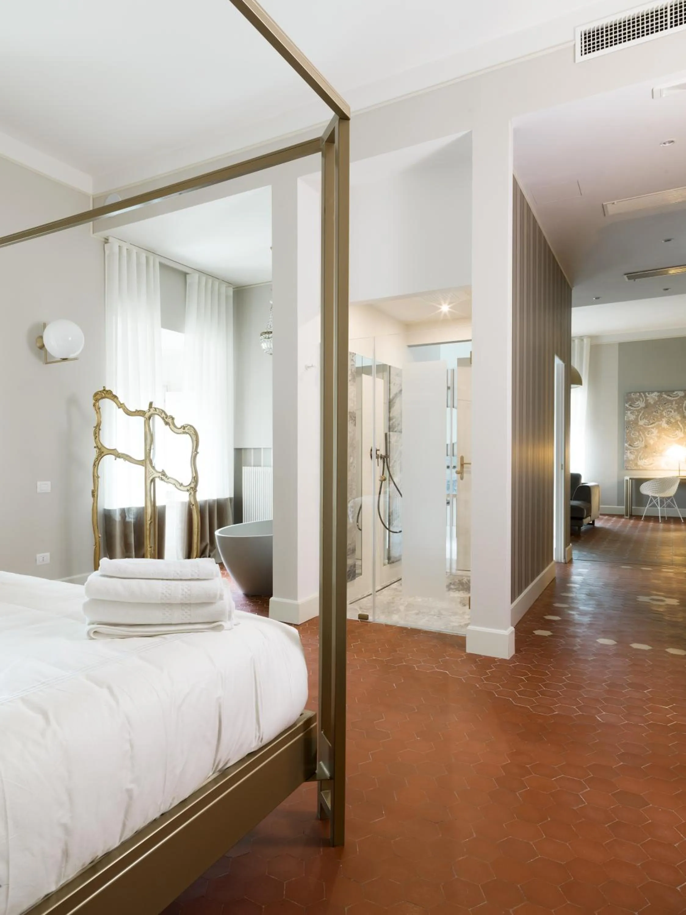 Bed in Villa Corallo