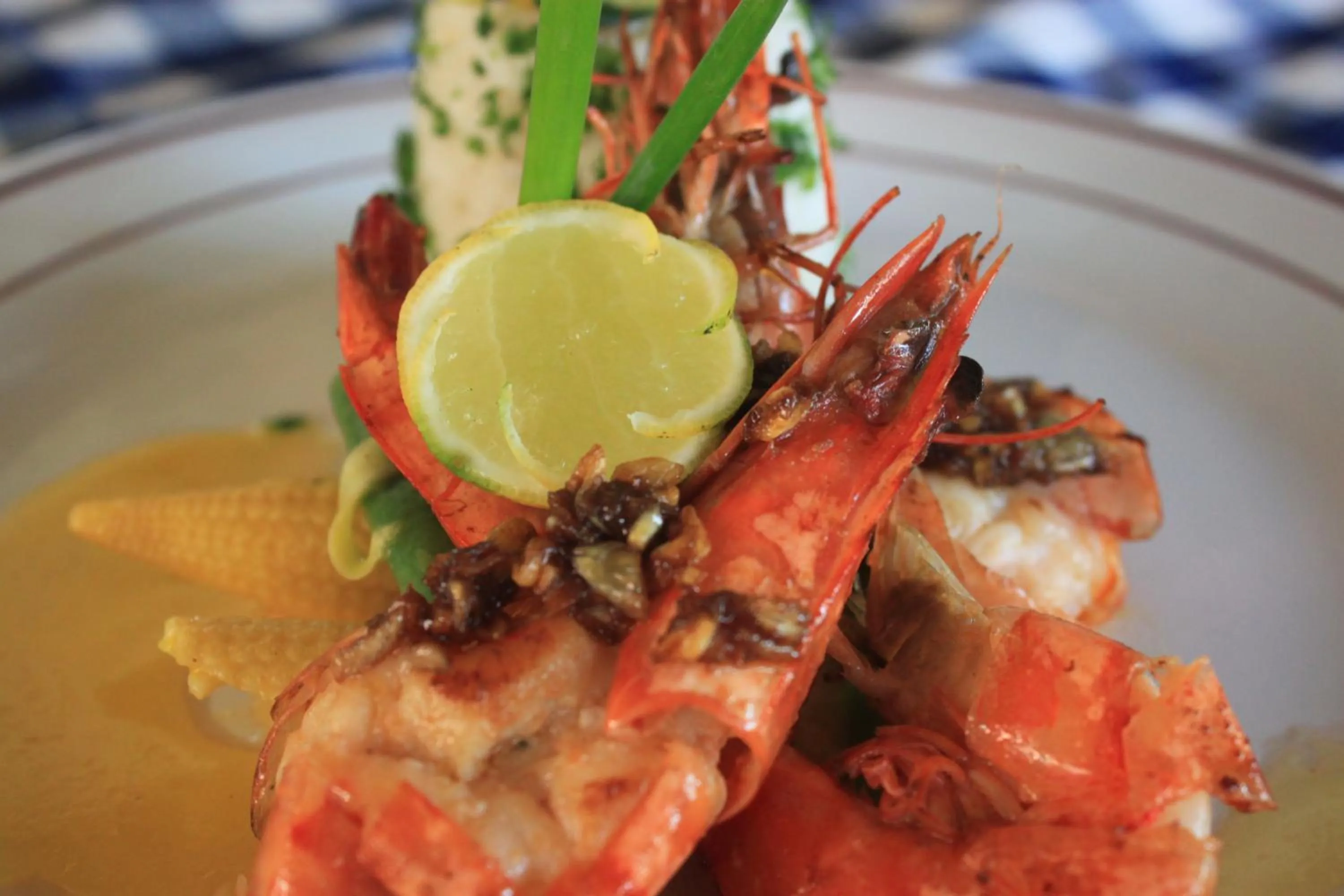 Food close-up in Bakung Beach Resort