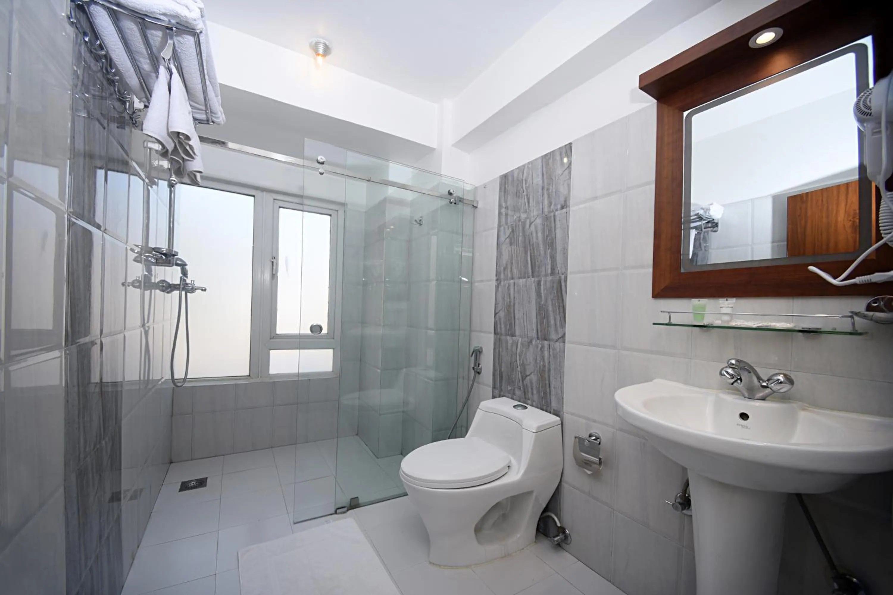 Shower in Hotel Friends Home