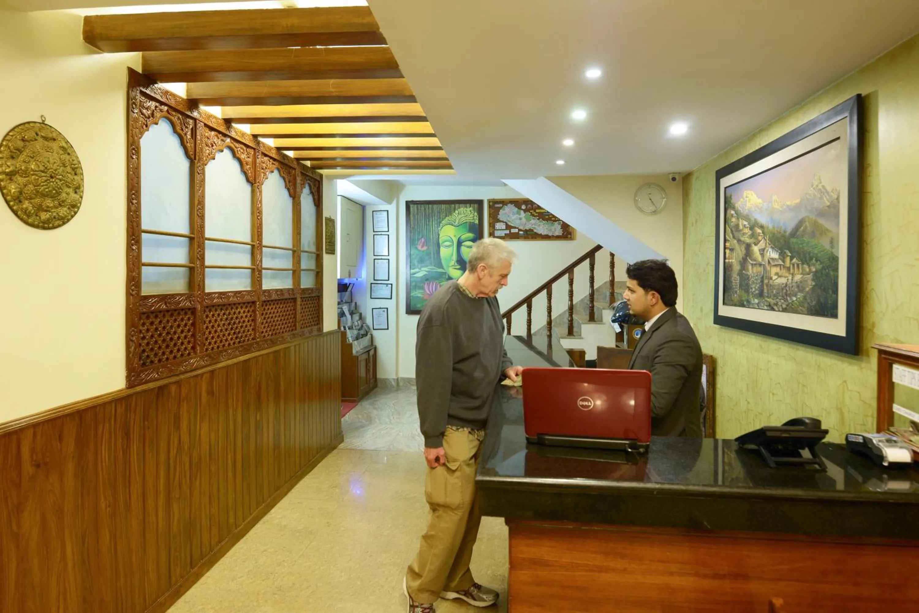 Lobby or reception in Hotel Friends Home