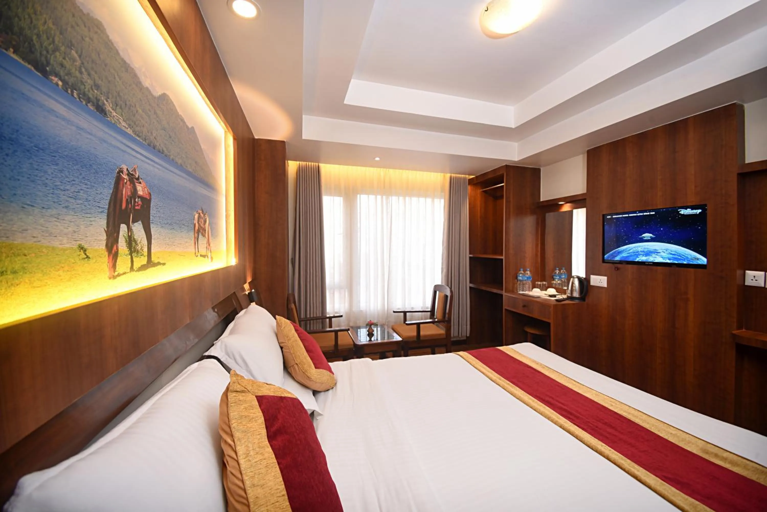 Bed in Hotel Friends Home