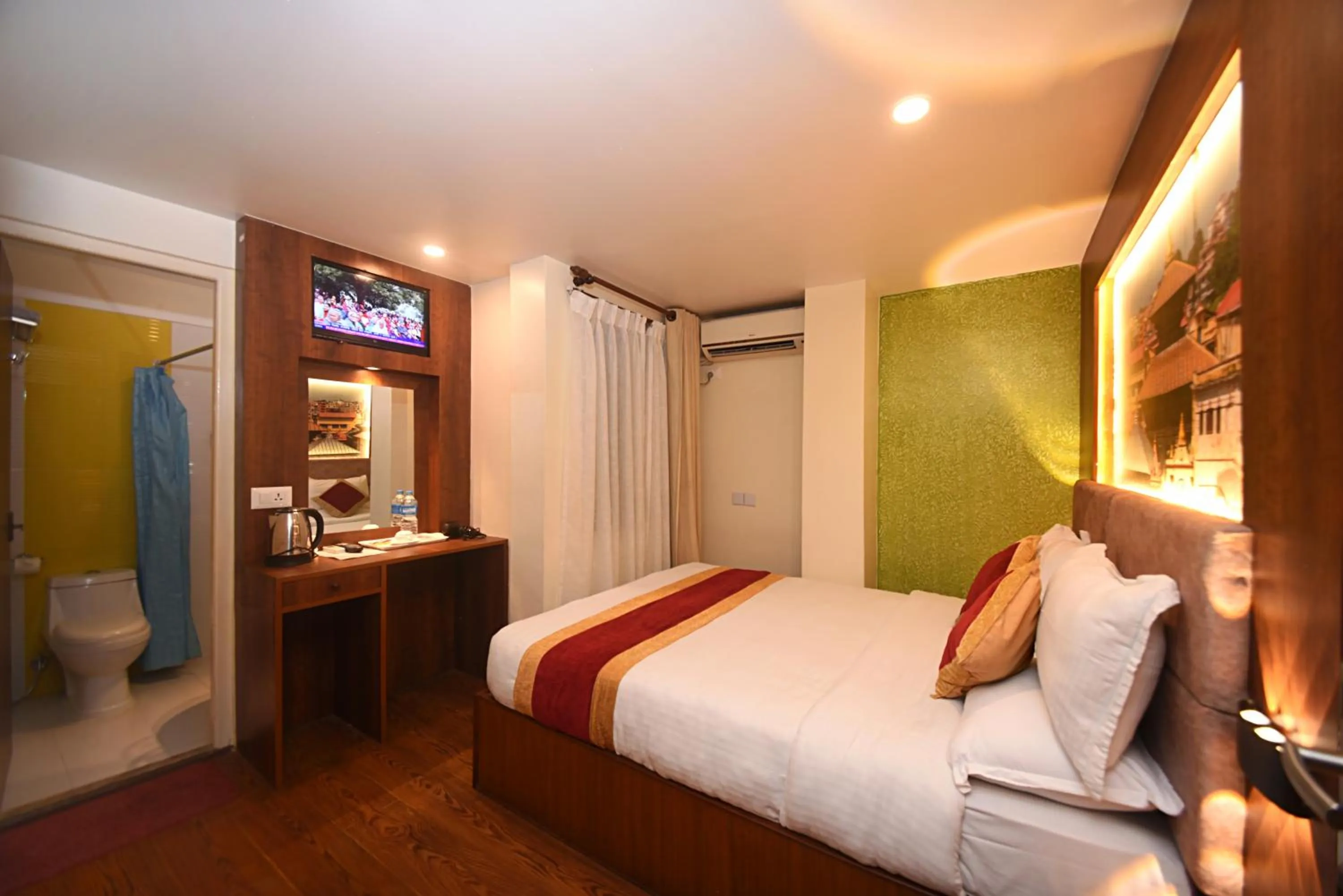 Bed in Hotel Friends Home