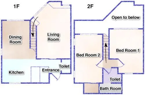 Floor plan in Hakuba Royal Suites