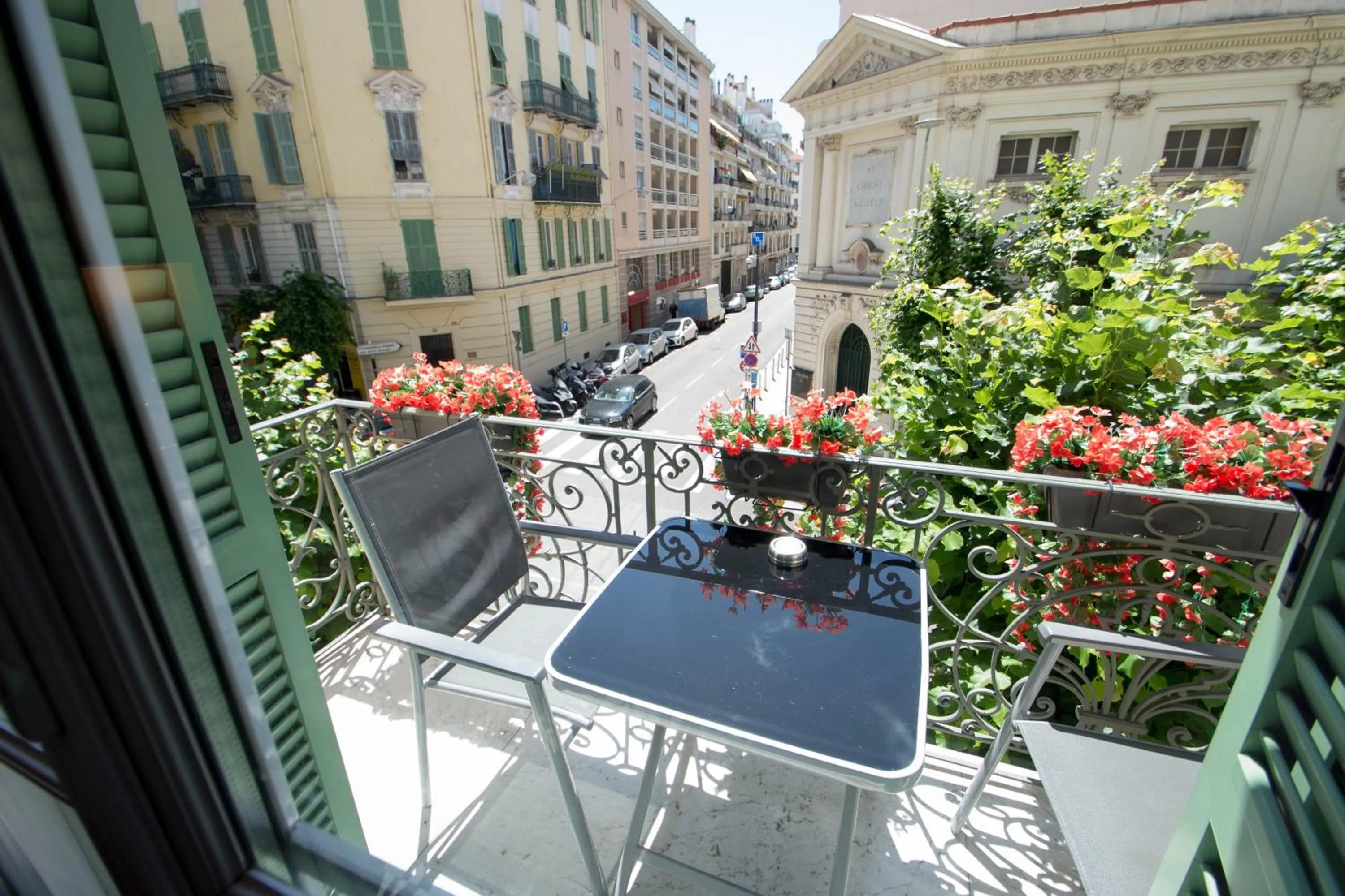 Balcony/Terrace in Hôtel Parisien