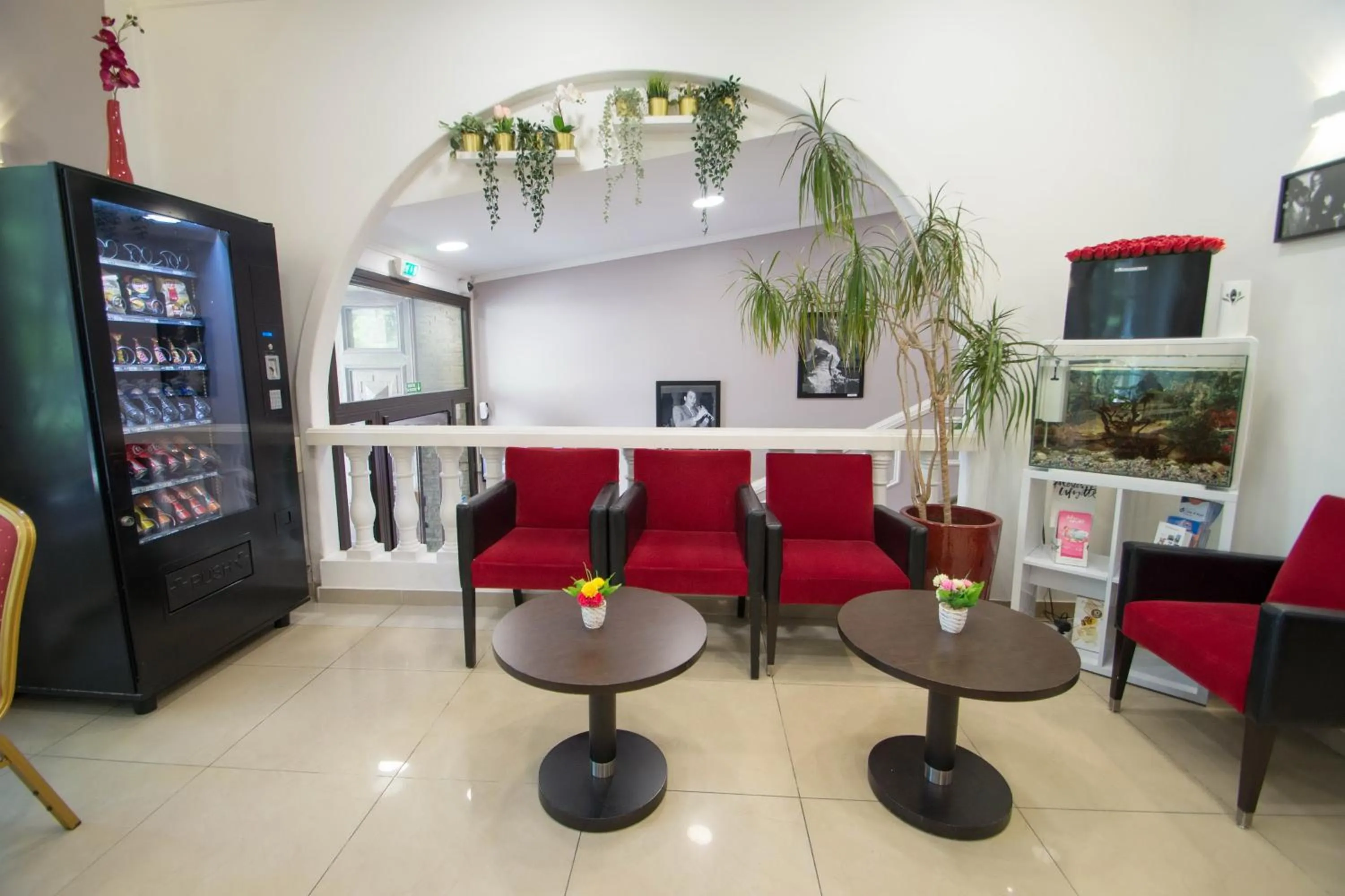 Living room in Hôtel Parisien
