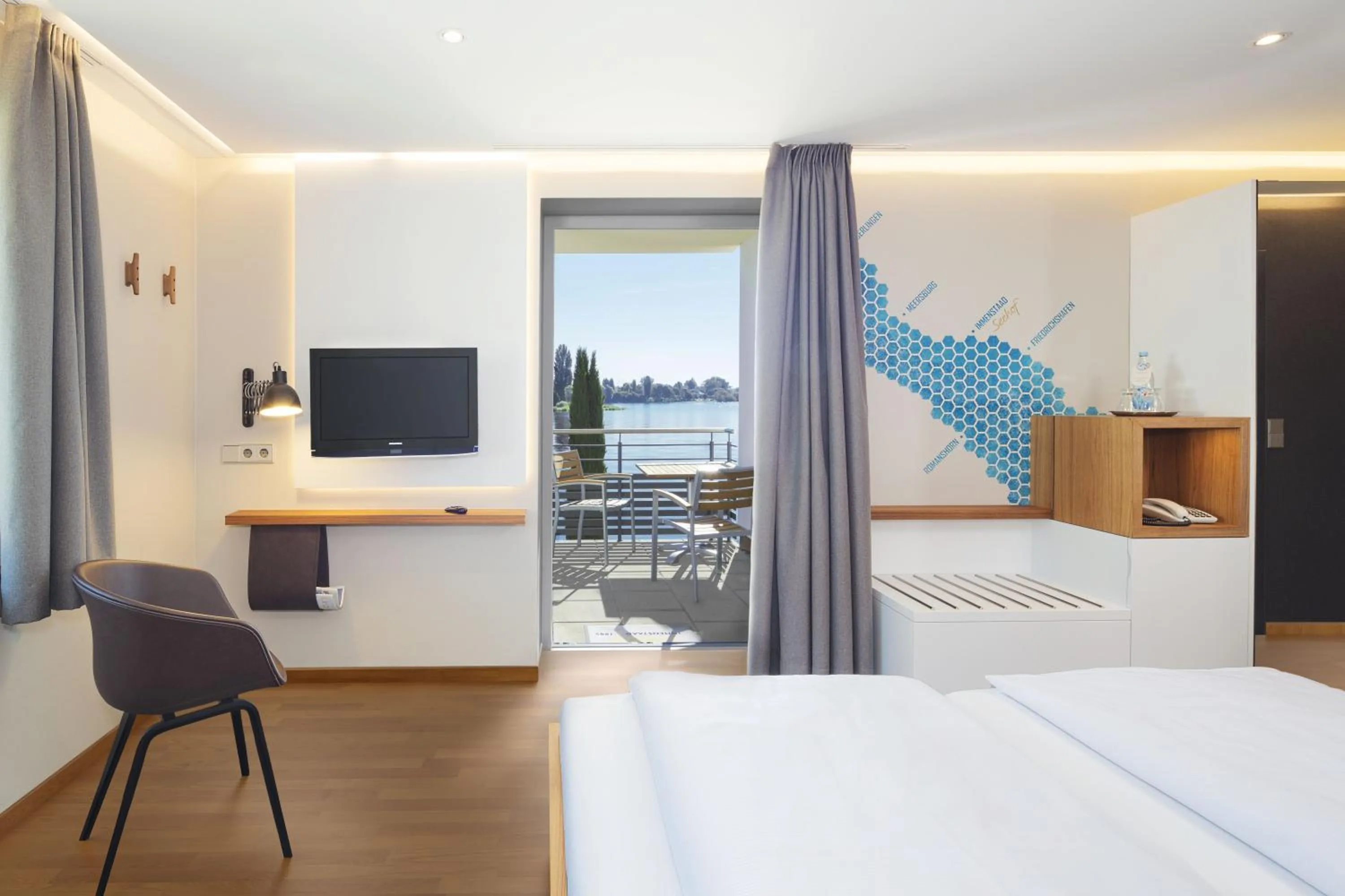 Photo of the whole room, Bed in Hotel Seehof