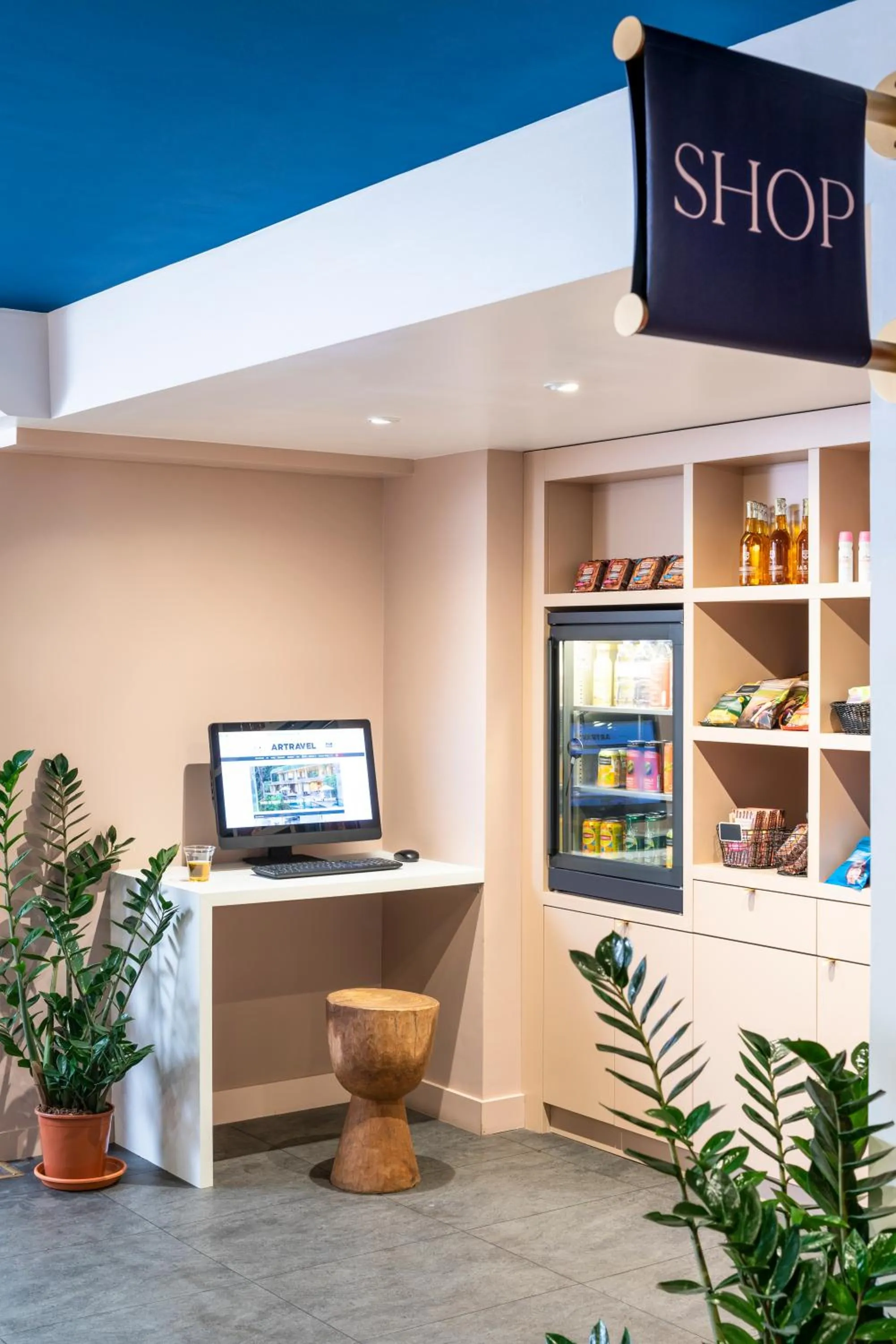 Lobby or reception in Aparthotel Adagio Paris Haussmann Champs Elysées