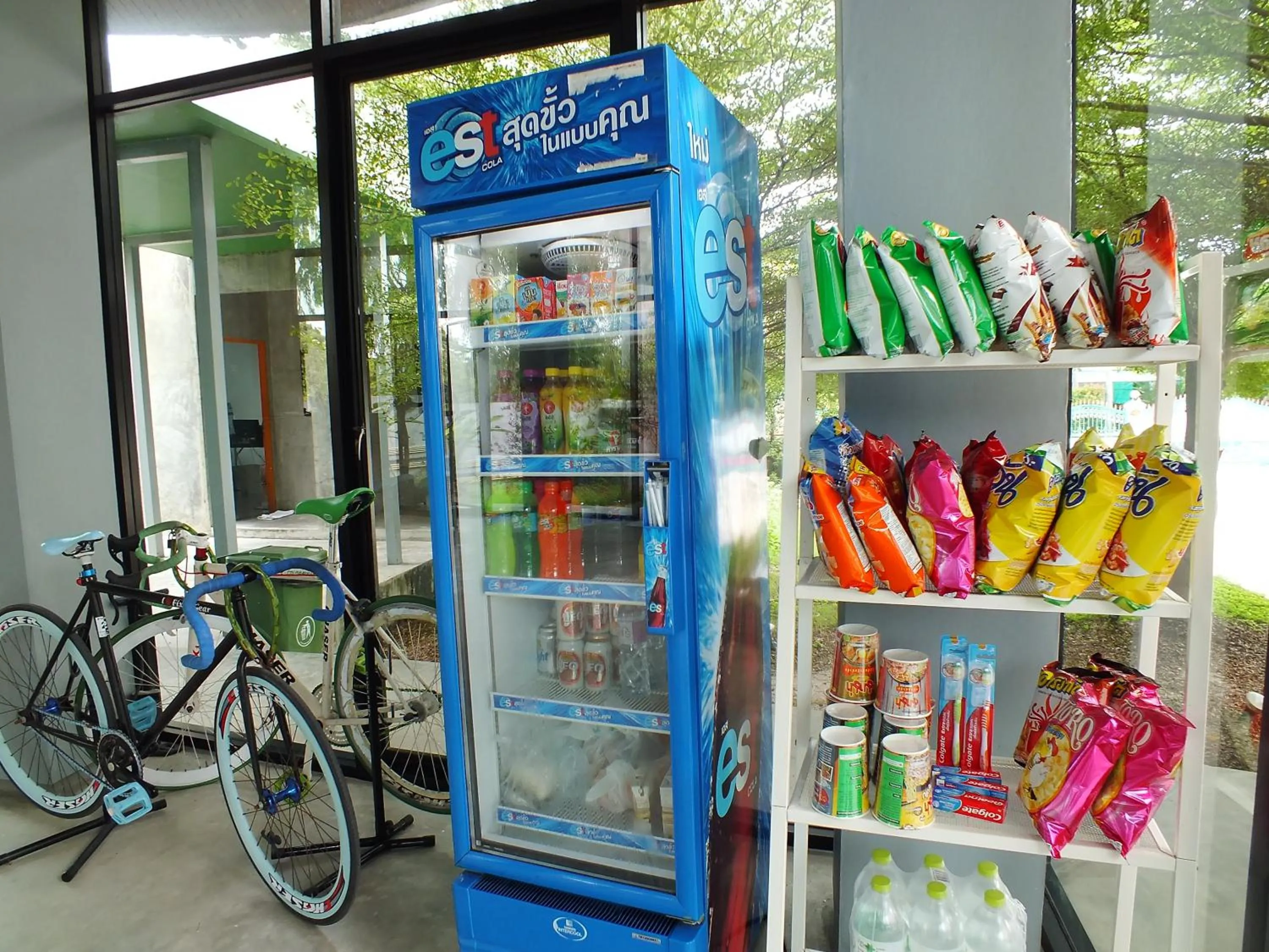 On-site shops in Hub de Leaf @ Rayong