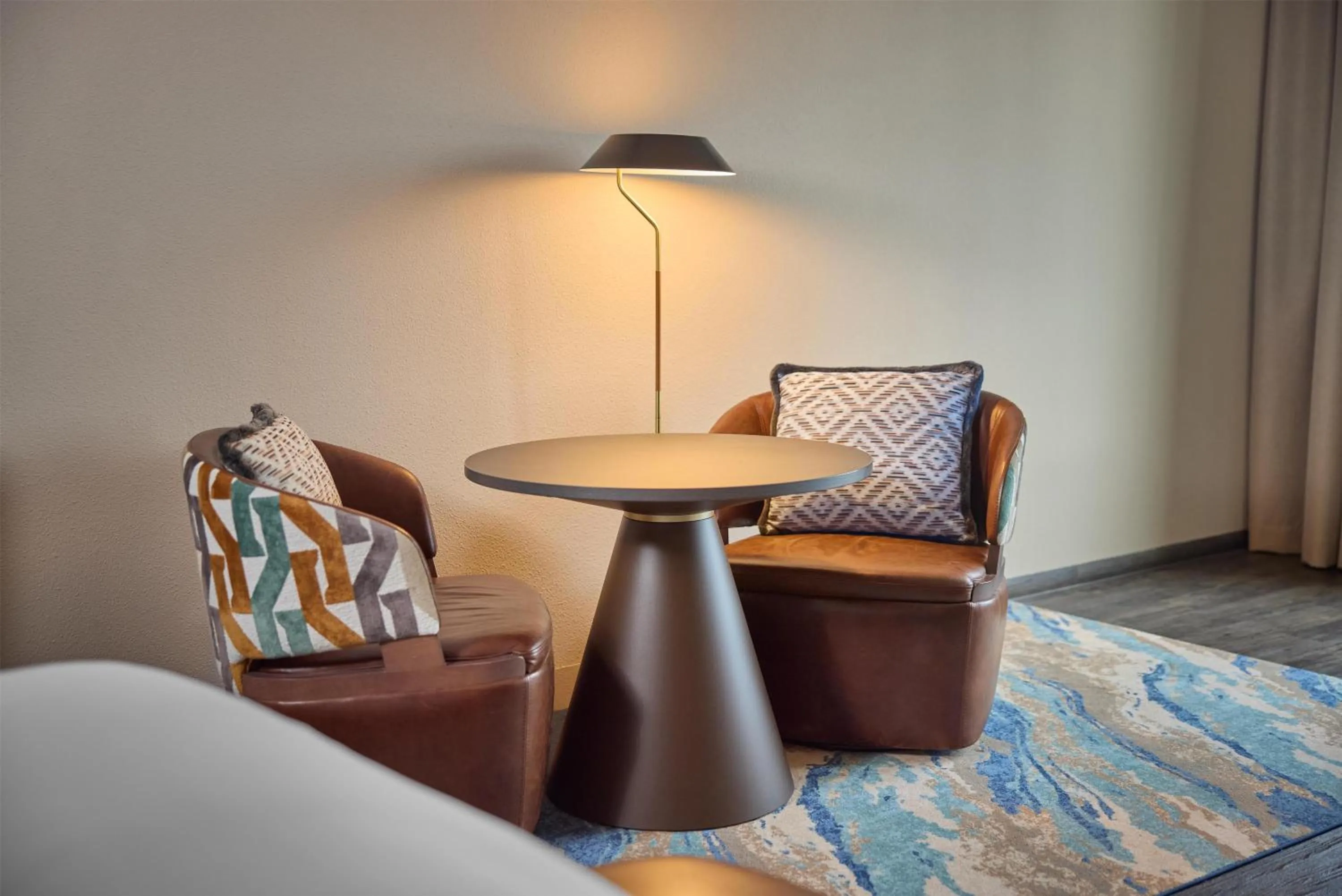 Living room in Haven Hotel Rotterdam, Curio Collection by Hilton