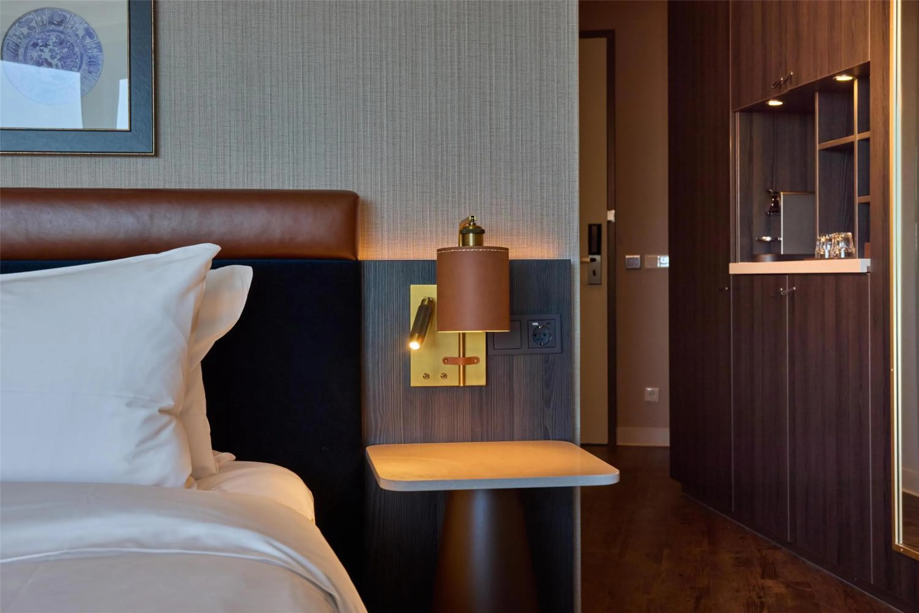 Bed in Haven Hotel Rotterdam, Curio Collection by Hilton