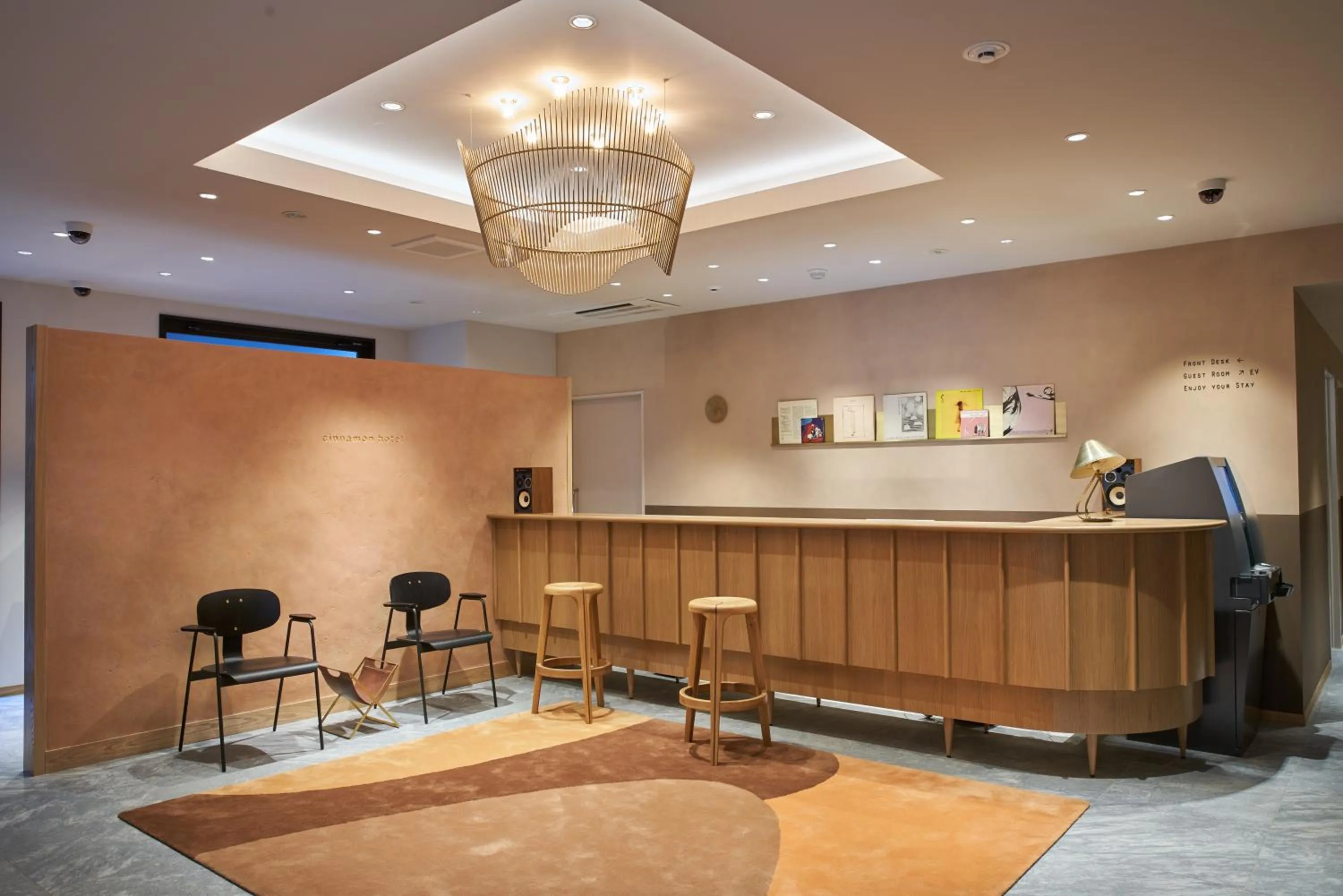 Lobby or reception in cinnamon hotel