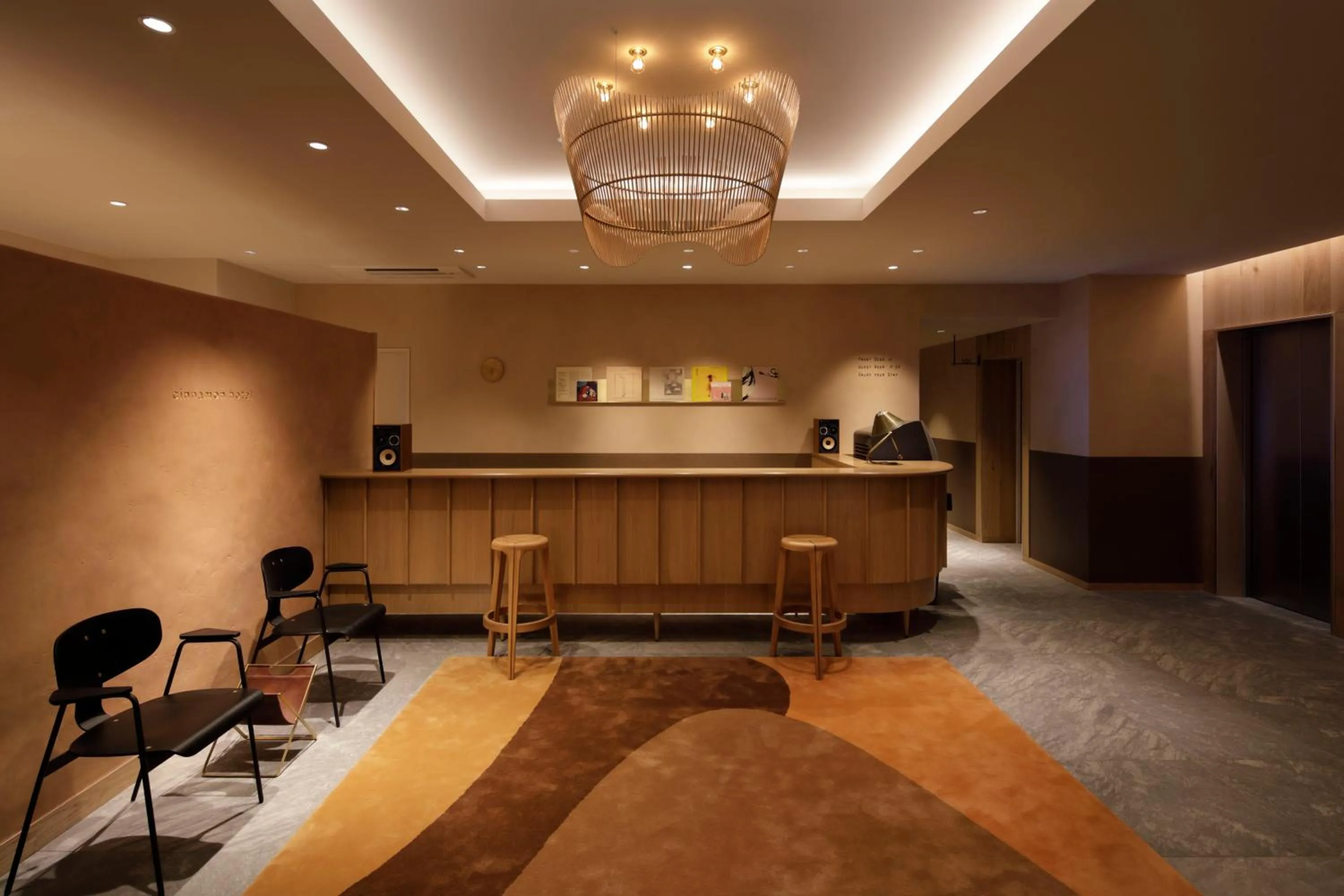 Lobby or reception in cinnamon hotel