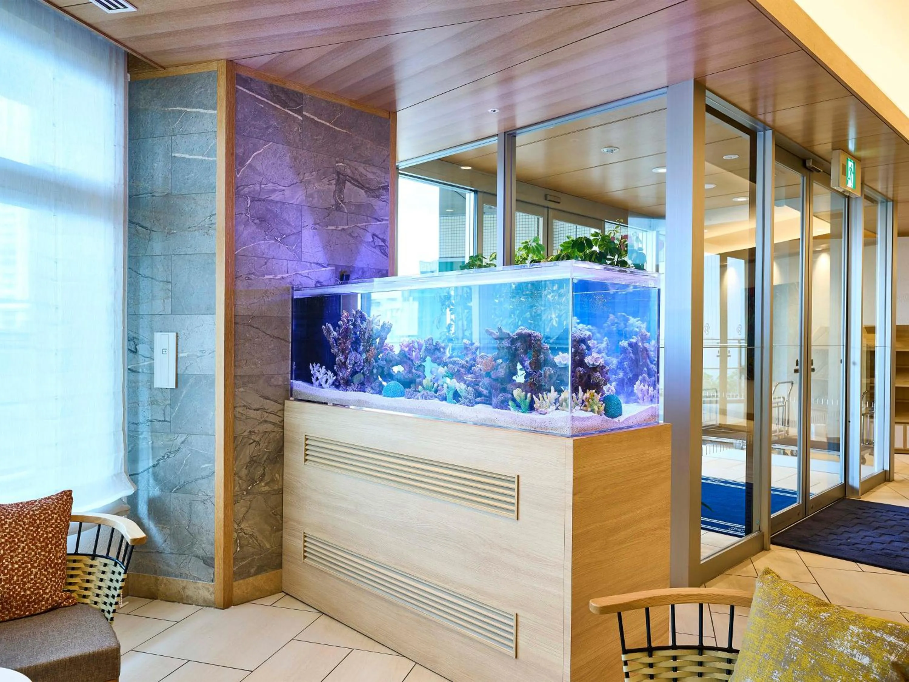 Lobby or reception in Daiwa Roynet Hotel Naha Kokusaidori