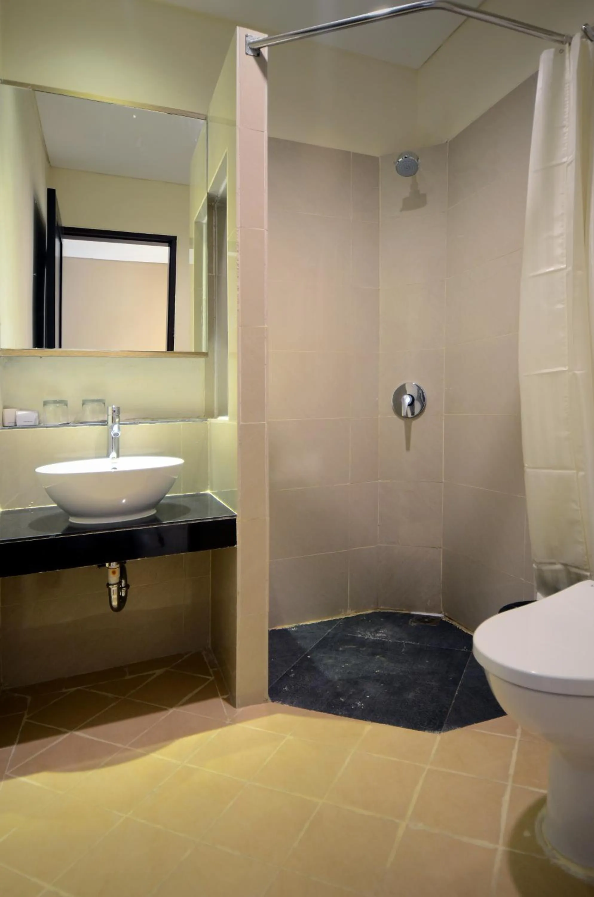 Shower in Bali Breezz Hotel