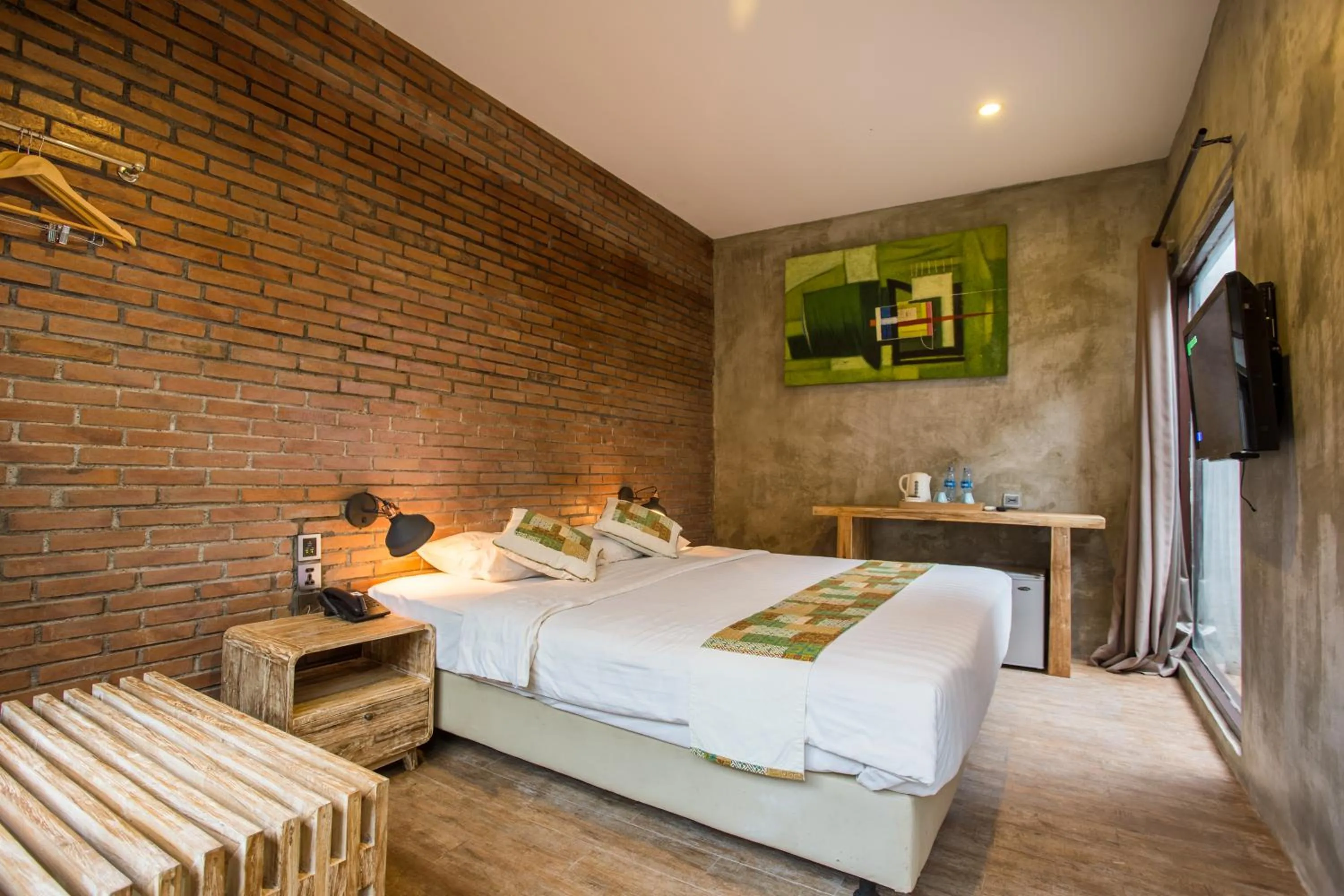 Photo of the whole room, Bed in Bali Breezz Hotel