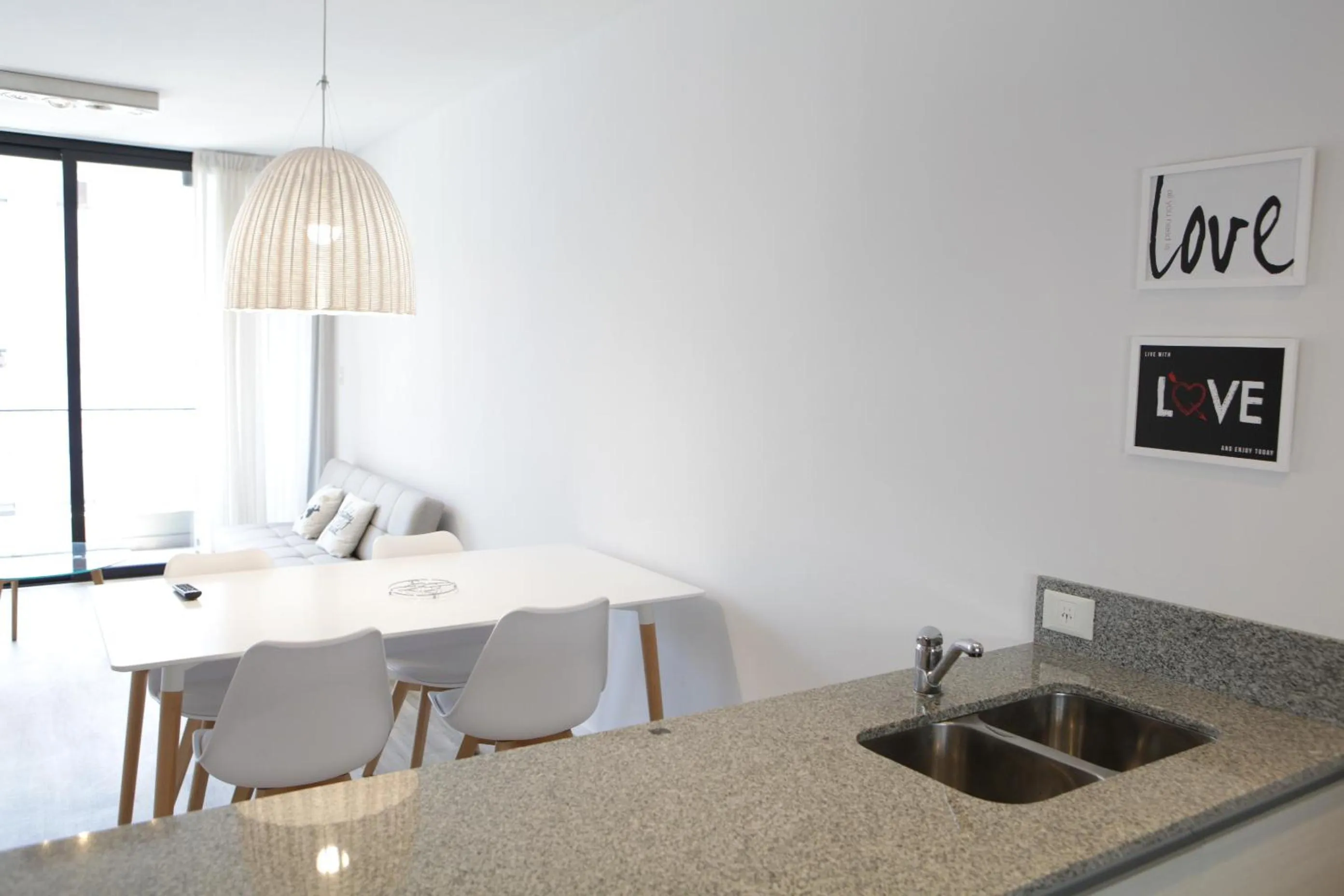 Kitchen or kitchenette in Monroe Suites