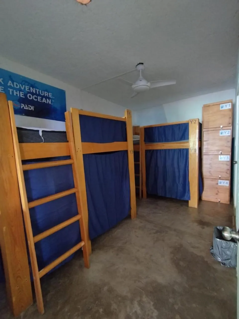 Bed in Blue Magic Hostel