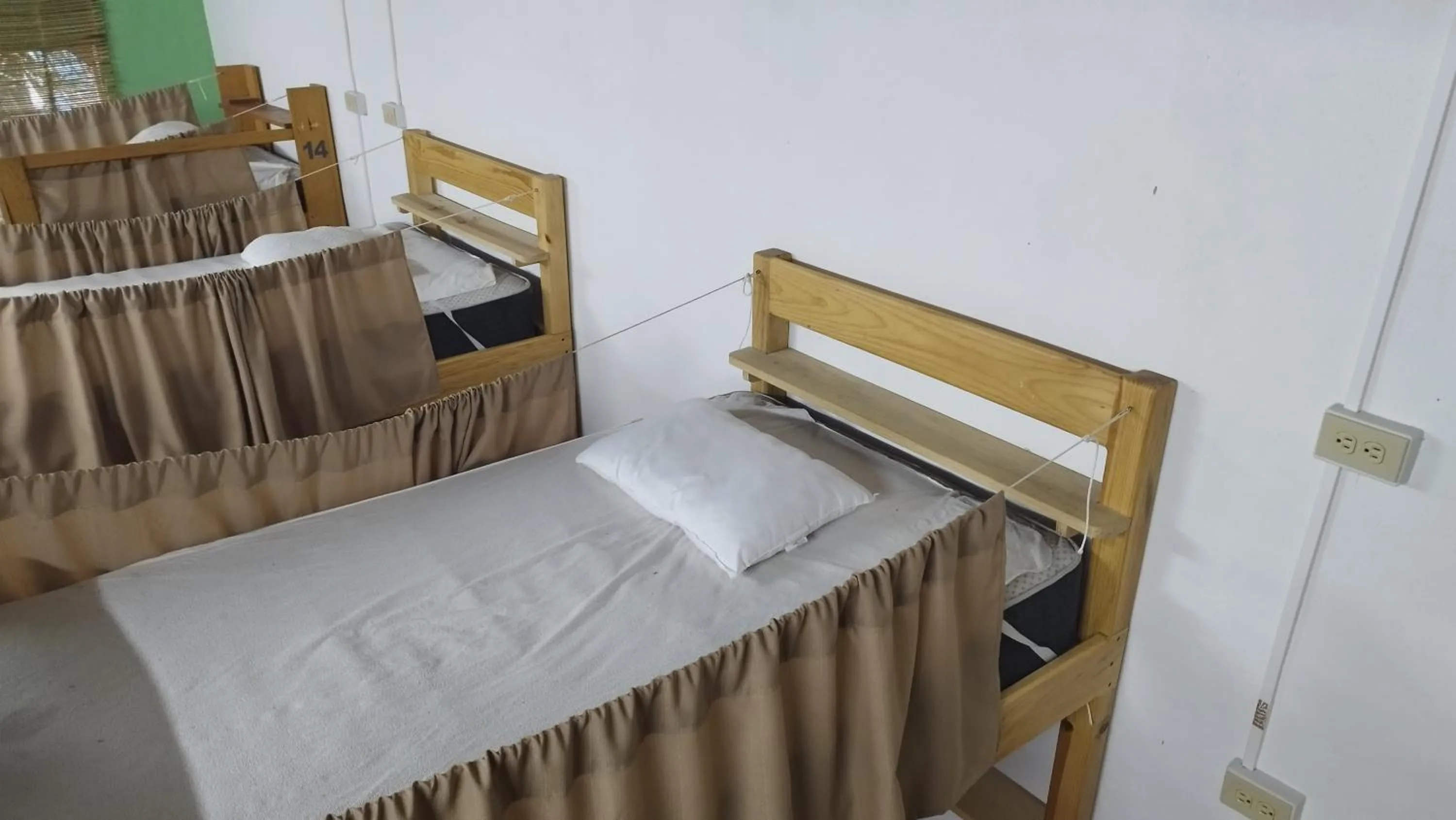 Bed in Blue Magic Hostel