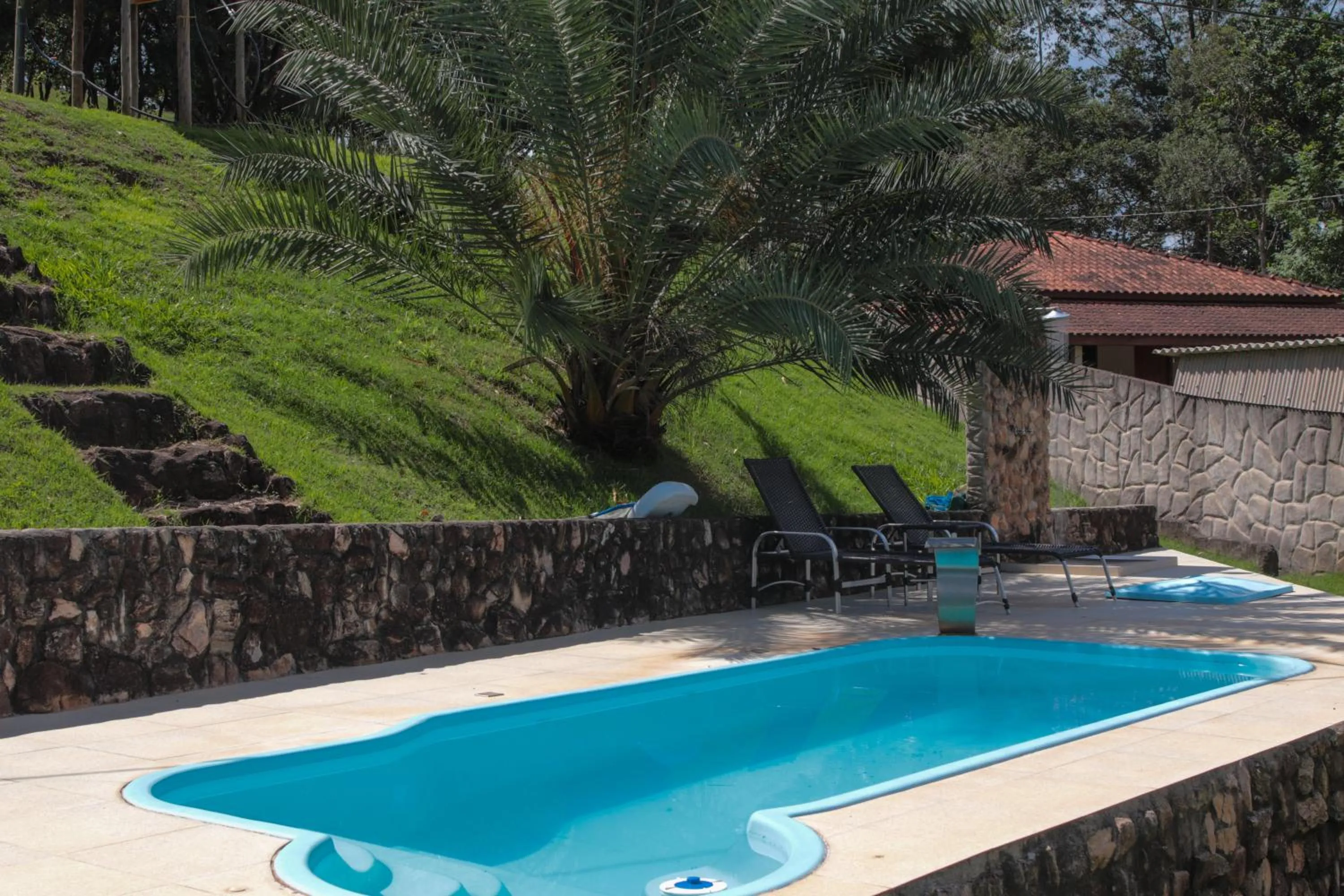 Natural landscape in Chácara Águas Claras