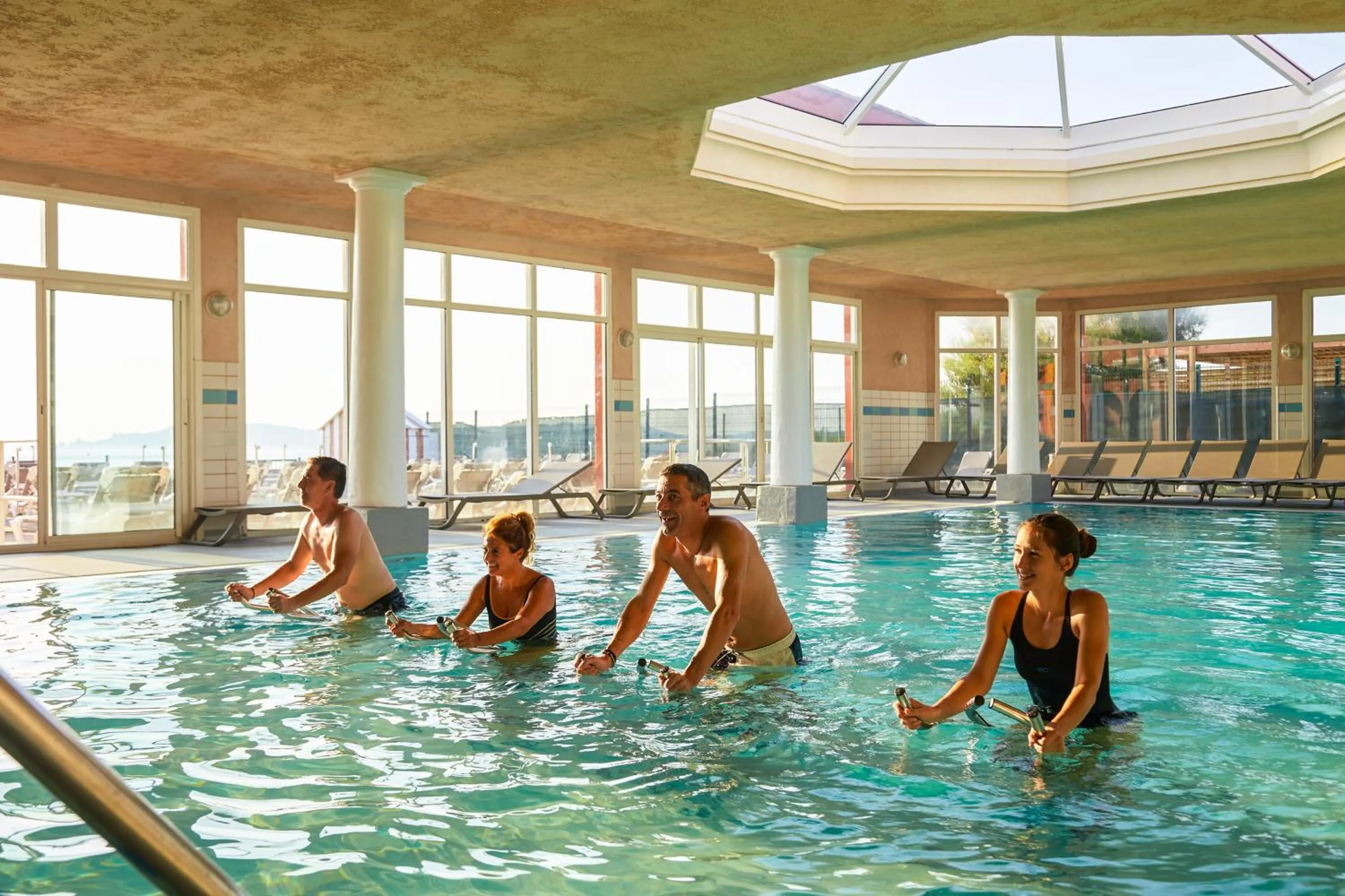 Fitness centre/facilities in ibis Thalassa Hyeres Plage