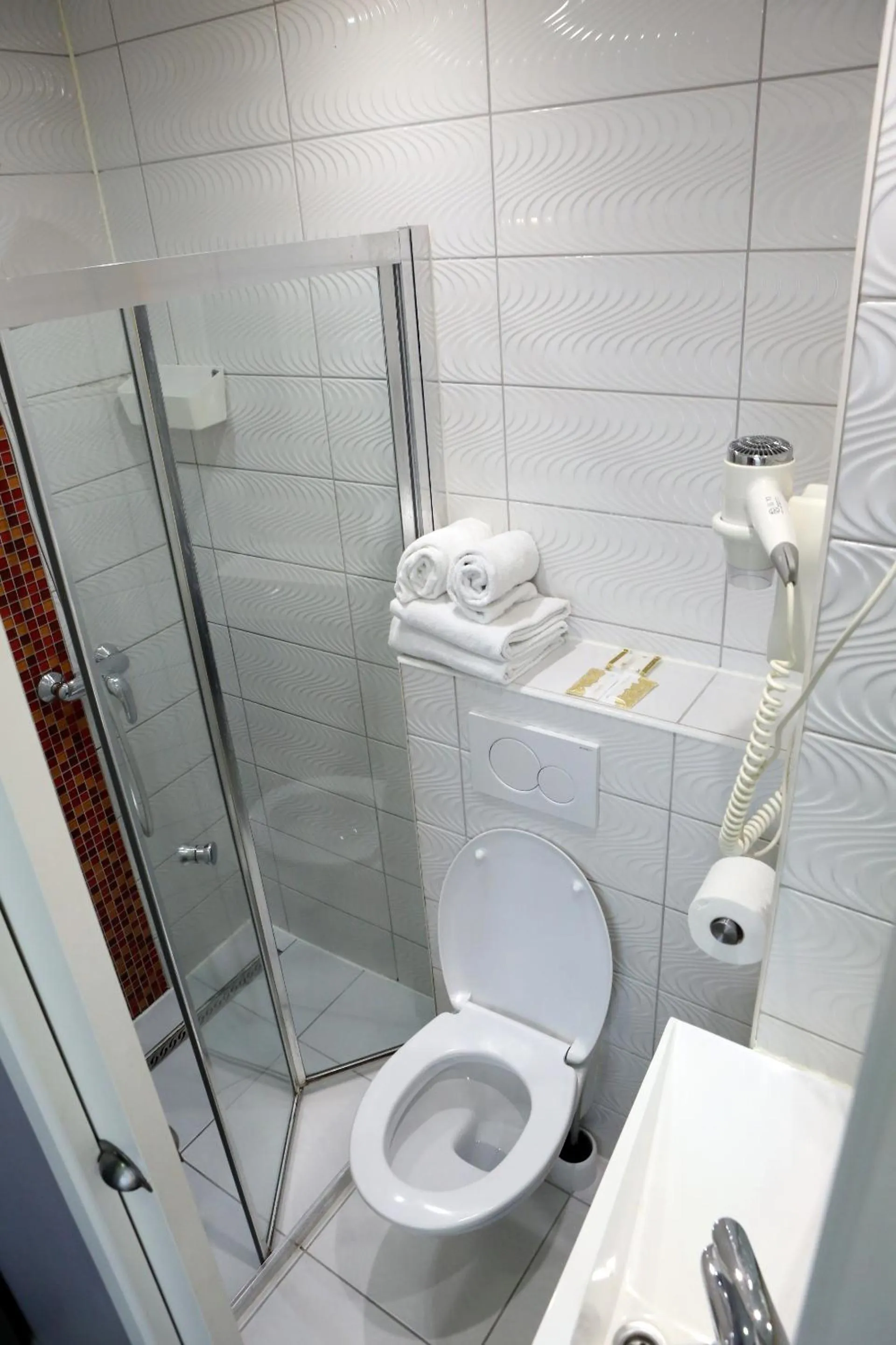 Shower in Hotel Phenix