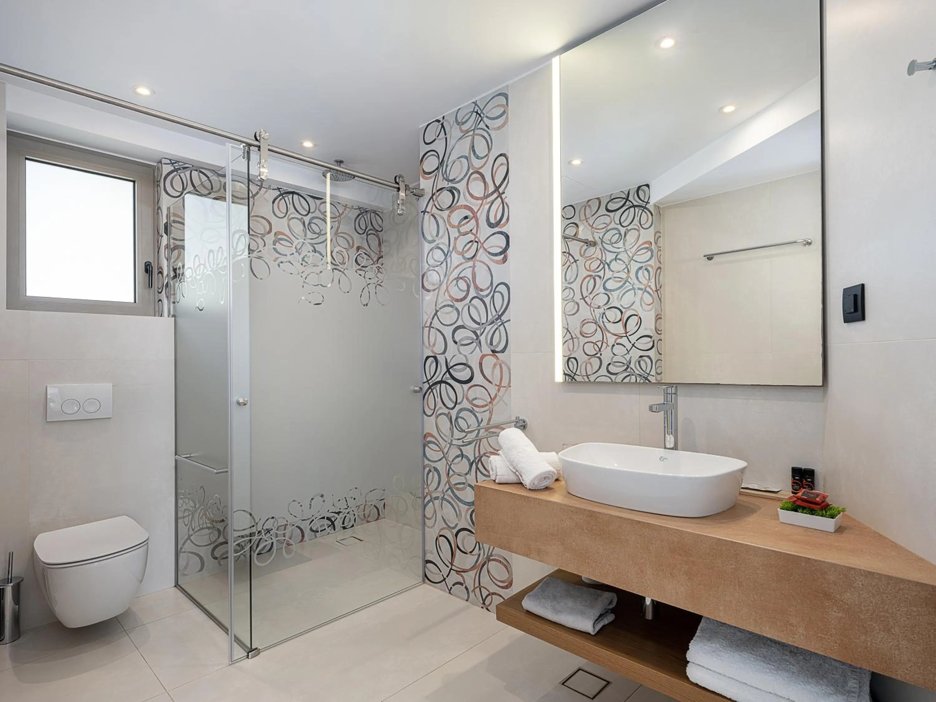 Shower in M City Hotel