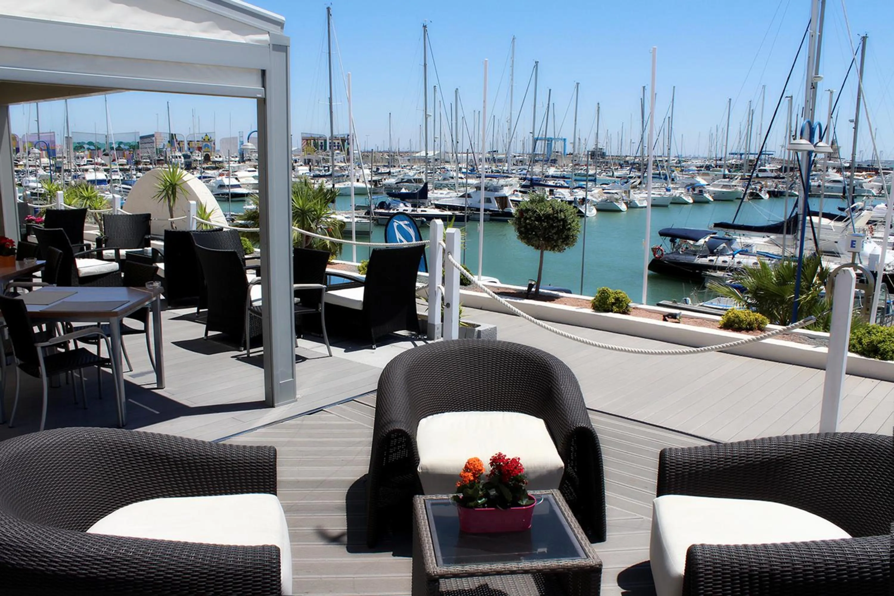 Balcony/Terrace in Suites Puerto Sherry