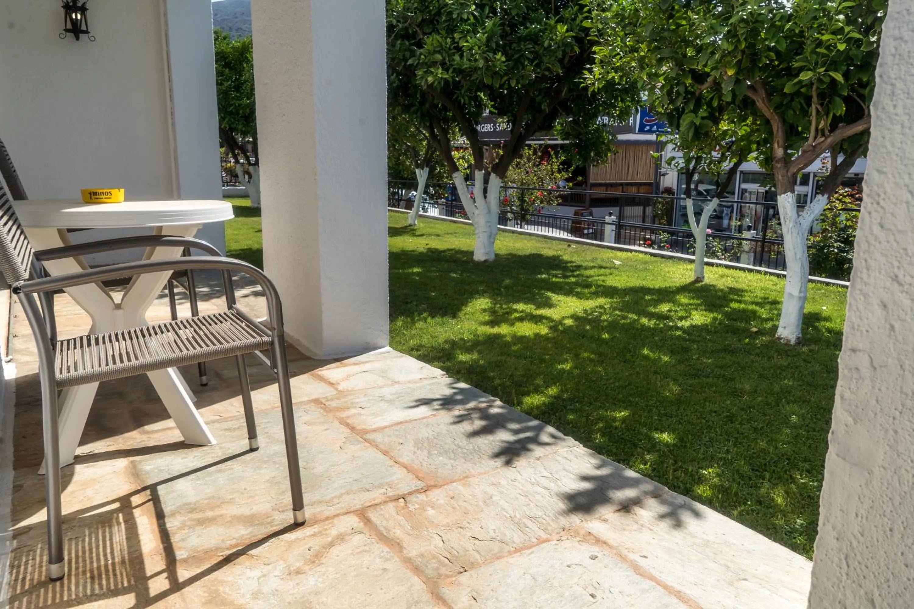 Patio in Hotel Malia Holidays