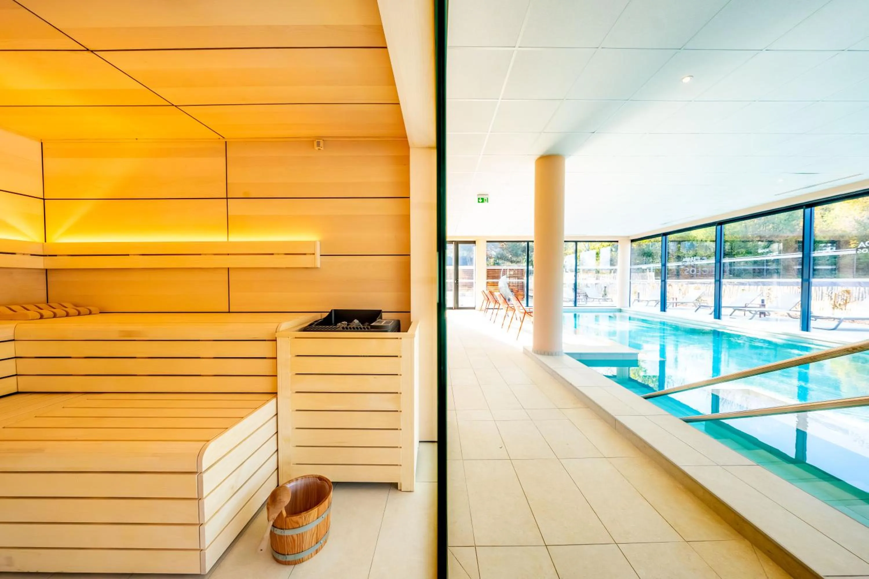 Sauna in Best Western Premier Clos Syrah Hotel & Spa