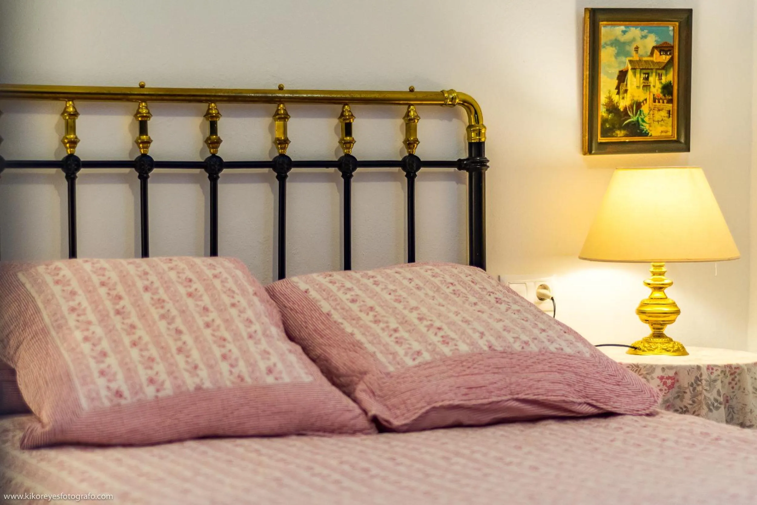 Decorative detail, Bed in Cortijo El Indiviso