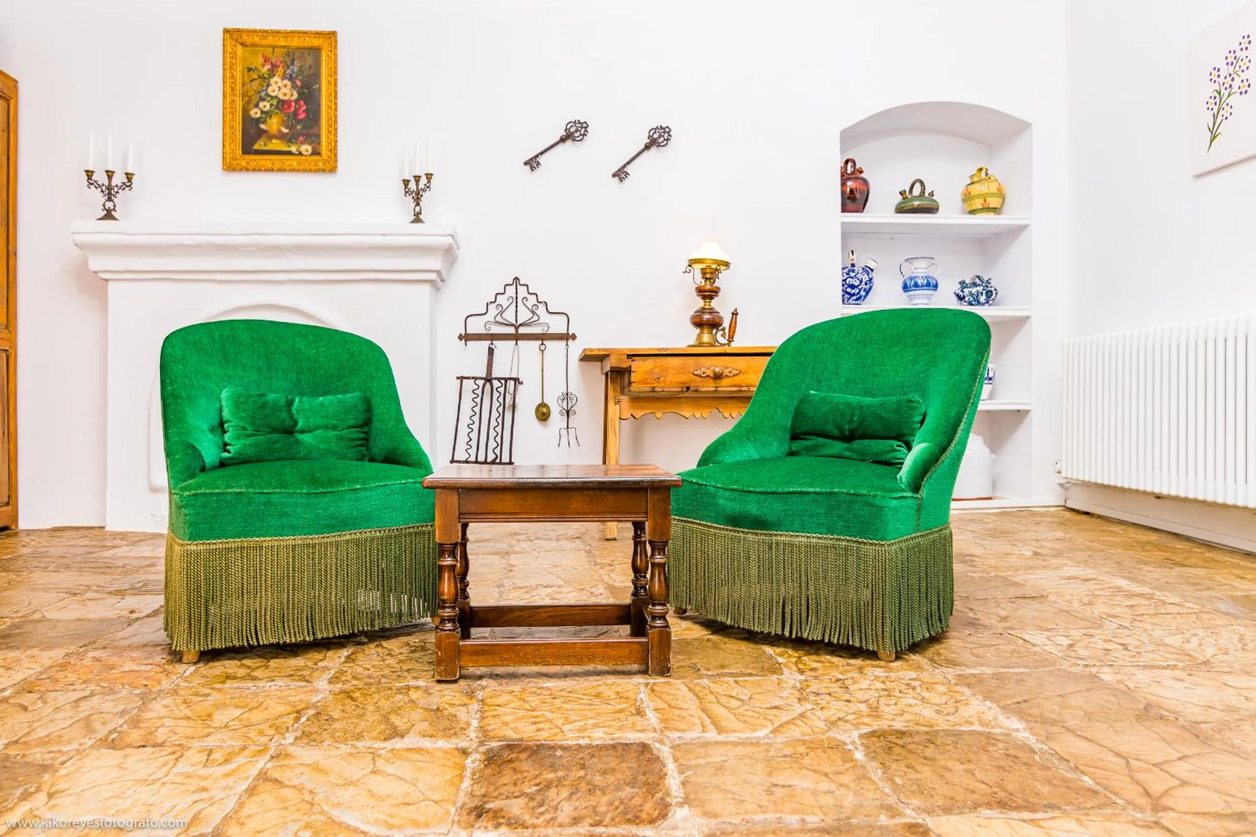 Decorative detail in Cortijo El Indiviso