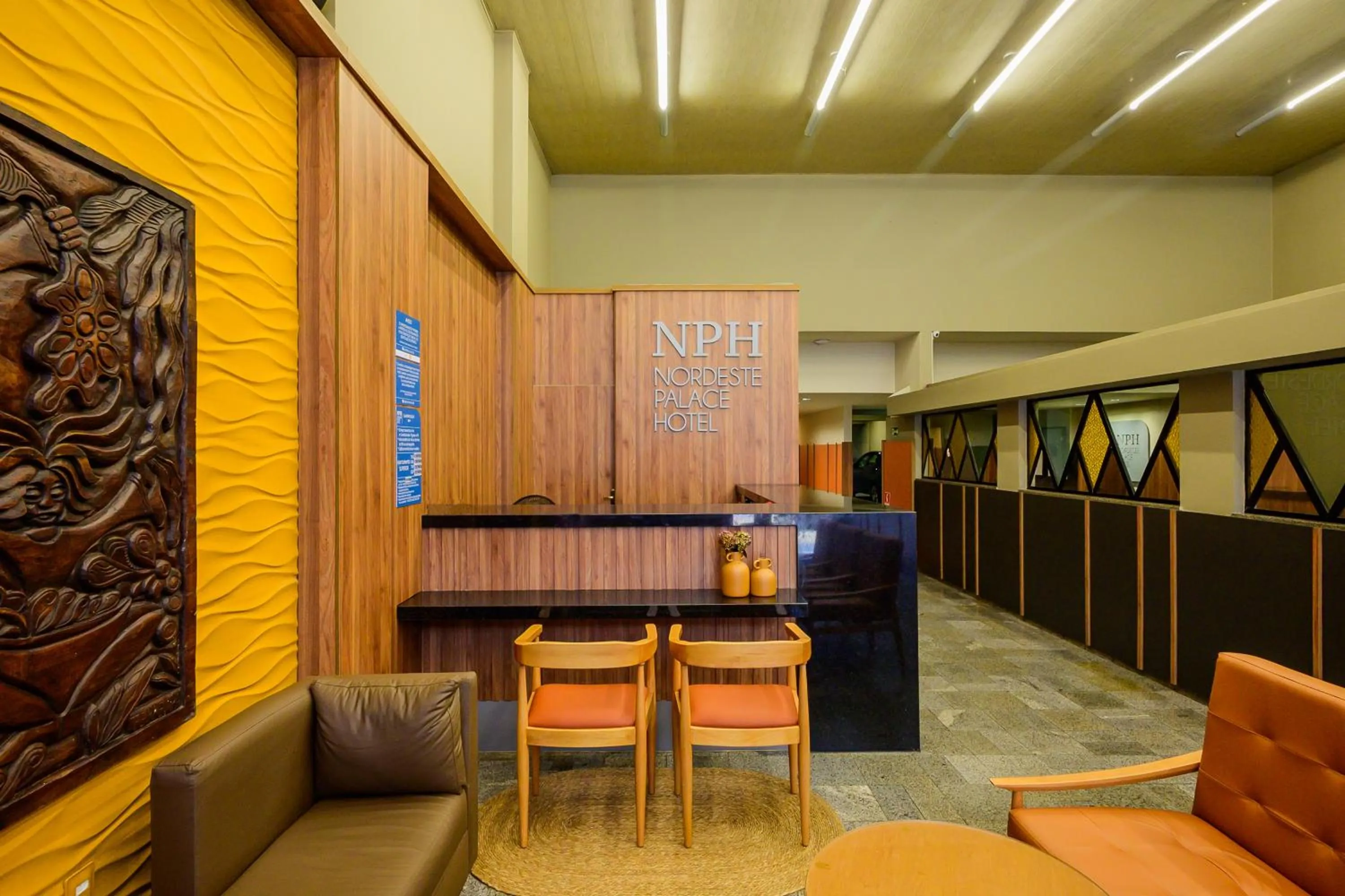 Lobby or reception in Nordeste Palace Hotel - Fortaleza