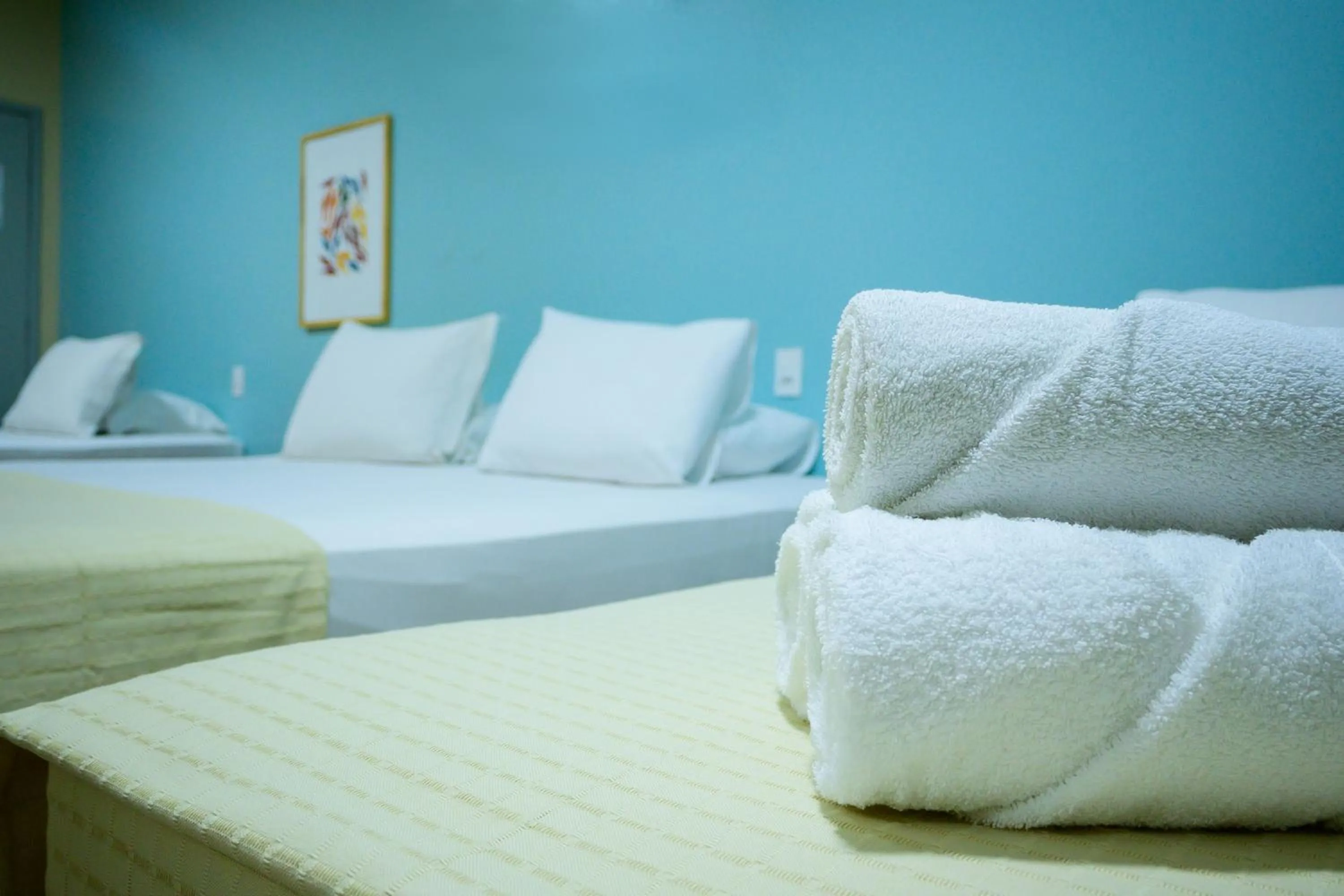 Bed in Nordeste Palace Hotel - Fortaleza