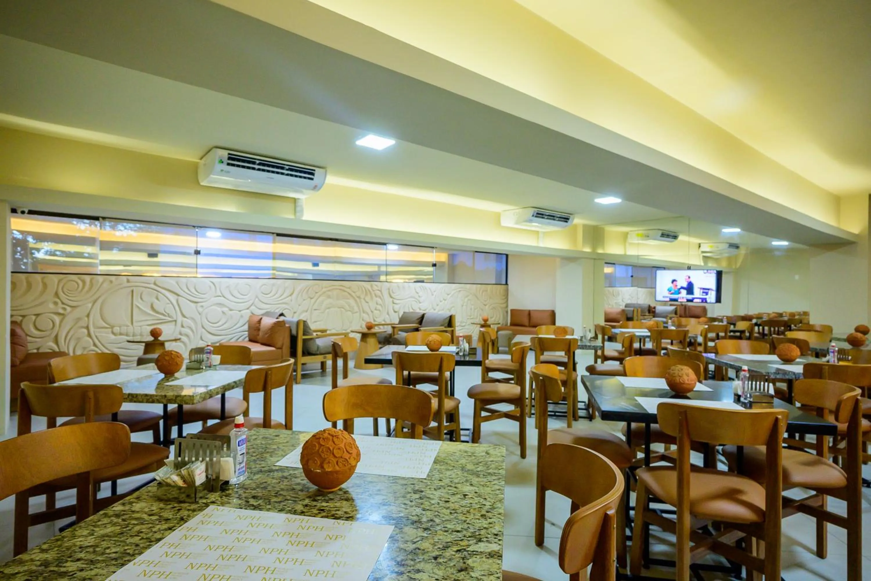 Breakfast in Nordeste Palace Hotel - Fortaleza