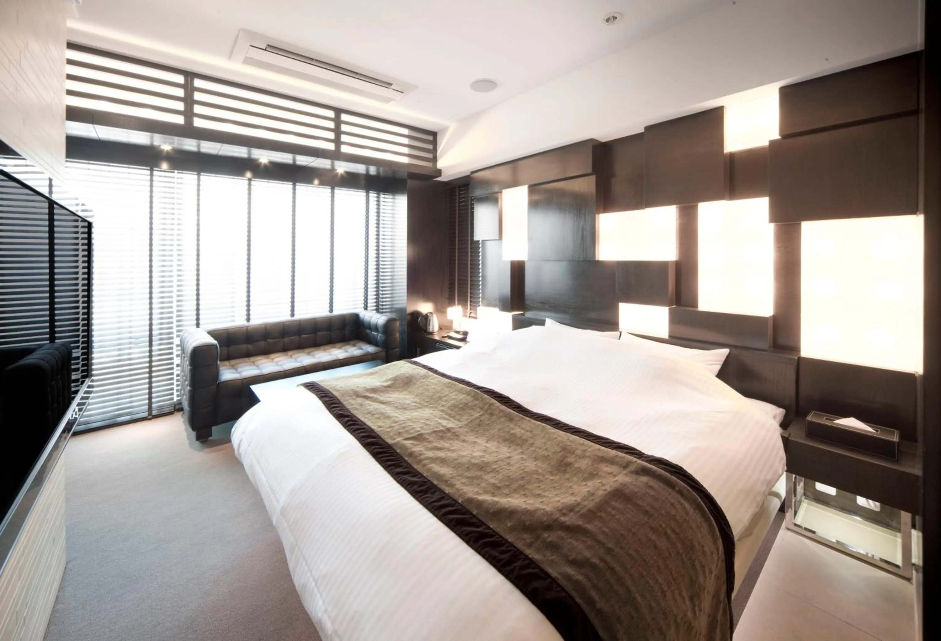 Photo of the whole room, Bed in HOTEL APERTO (Adult Only)