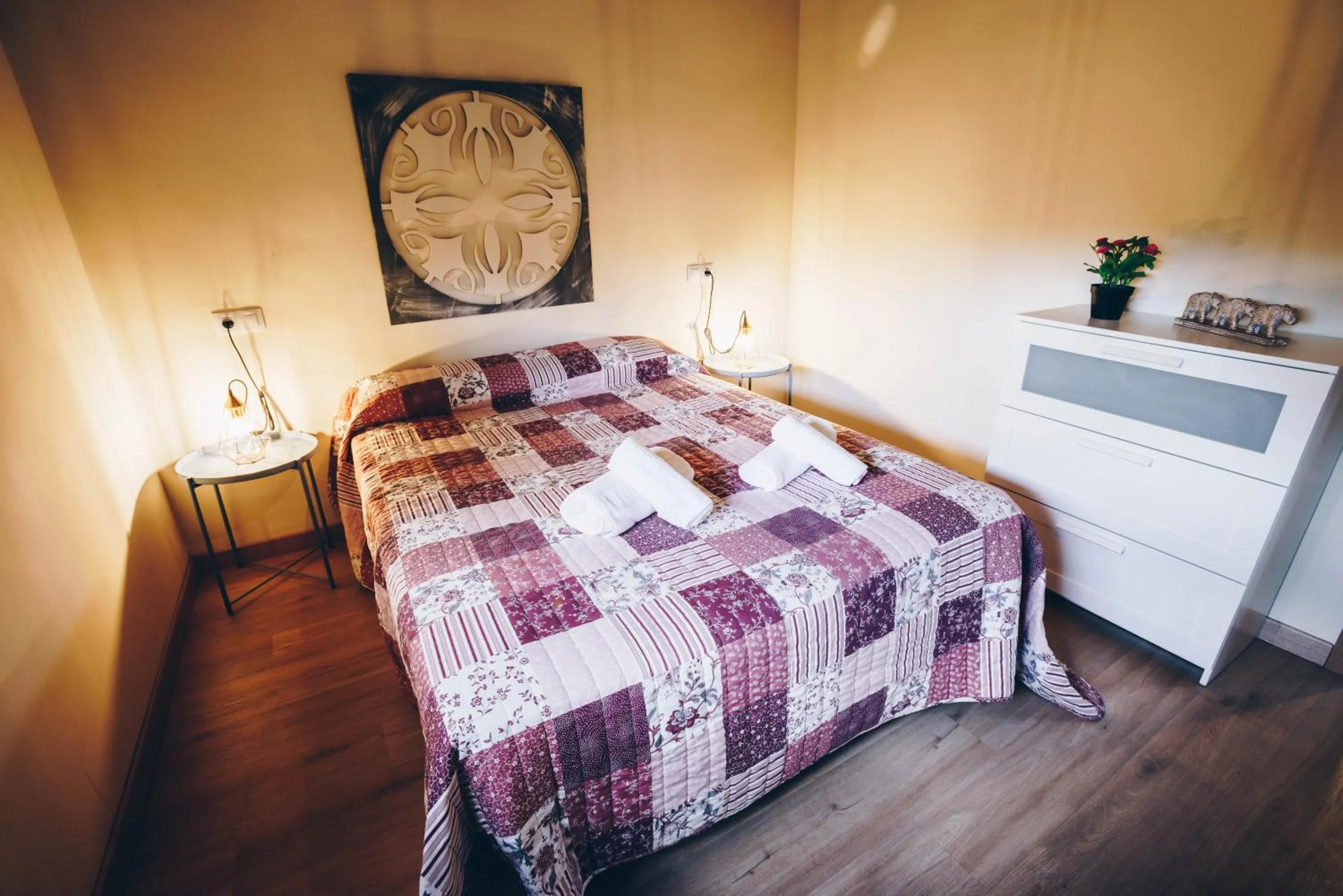 Bed in Complejo Roma