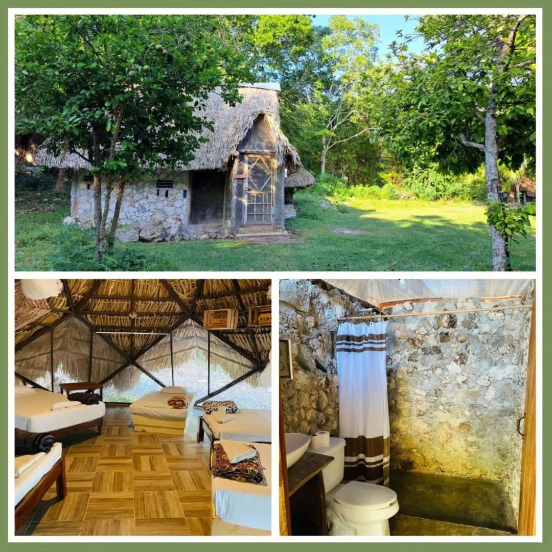 Garden view in Cayuco Maya