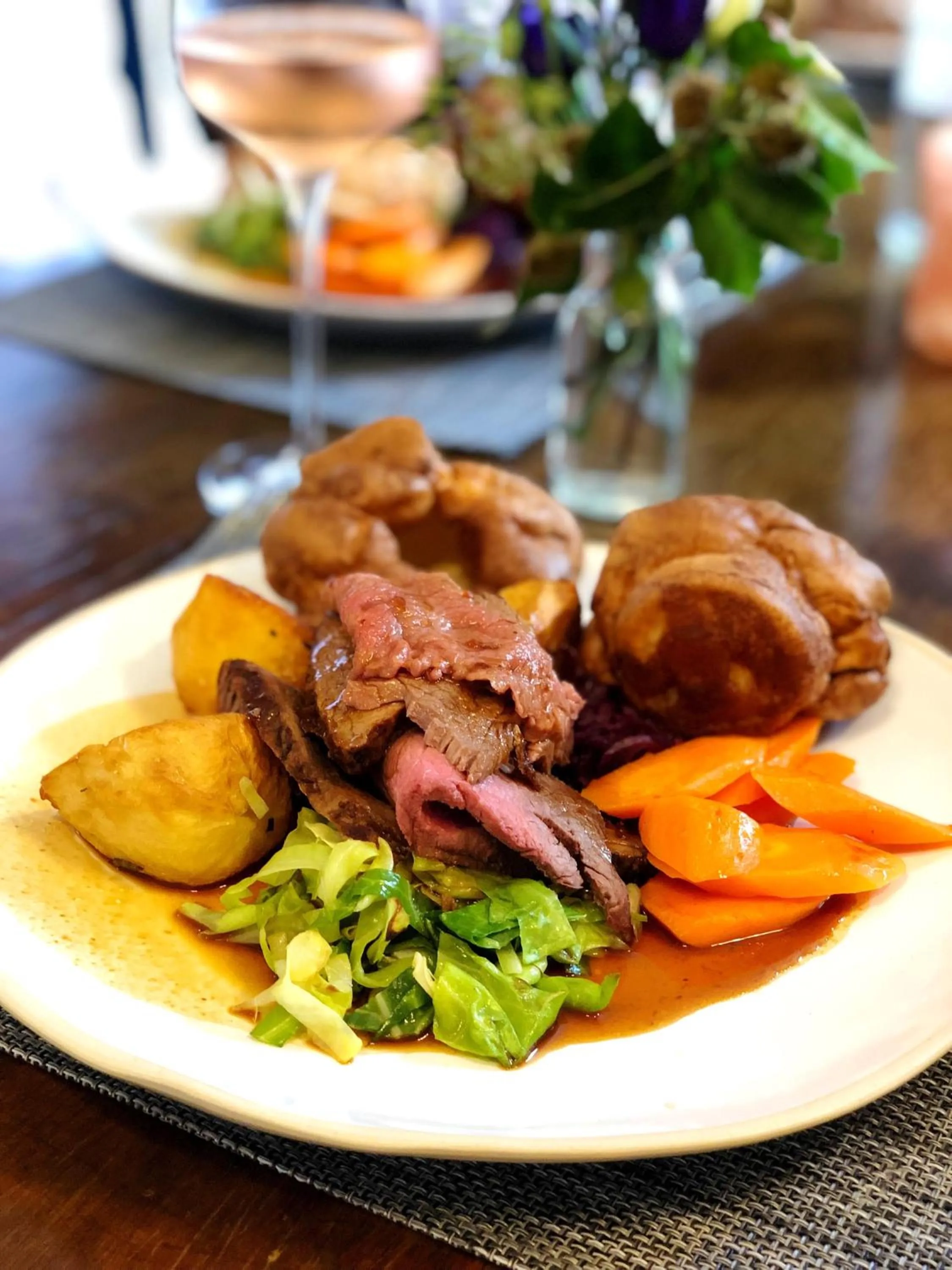 Food close-up in The Red Lion Hotel