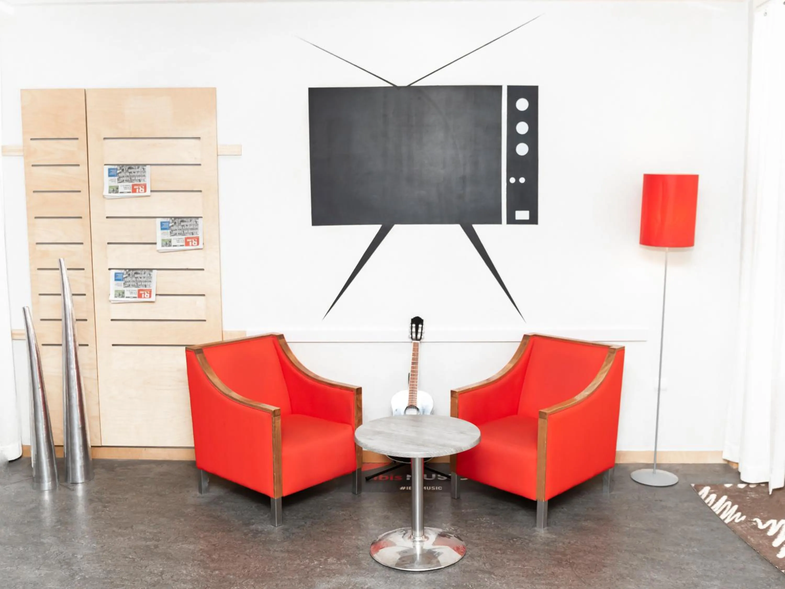 Seating area in ibis Metz Centre Cathedrale