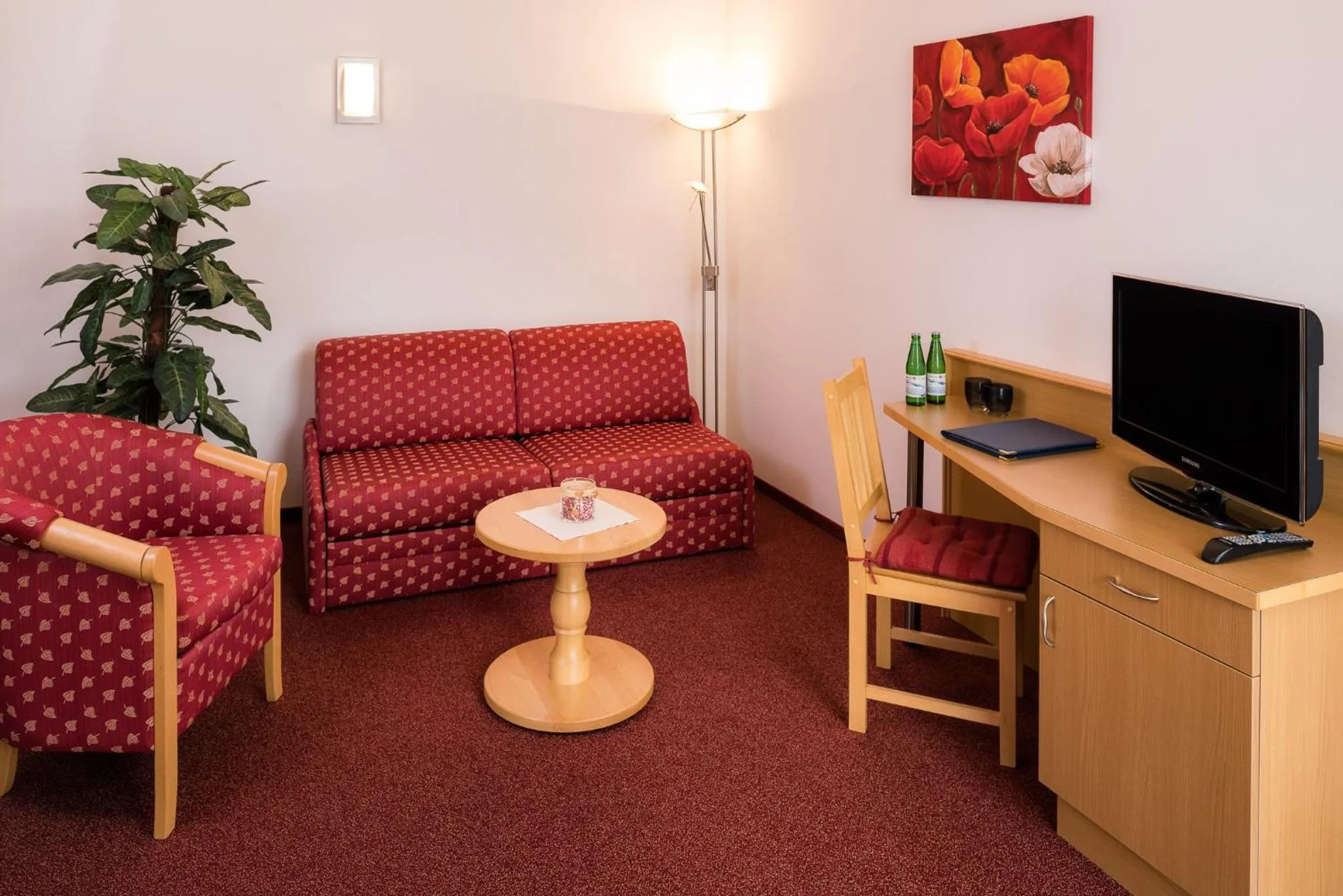 Seating area in Hotel Forer