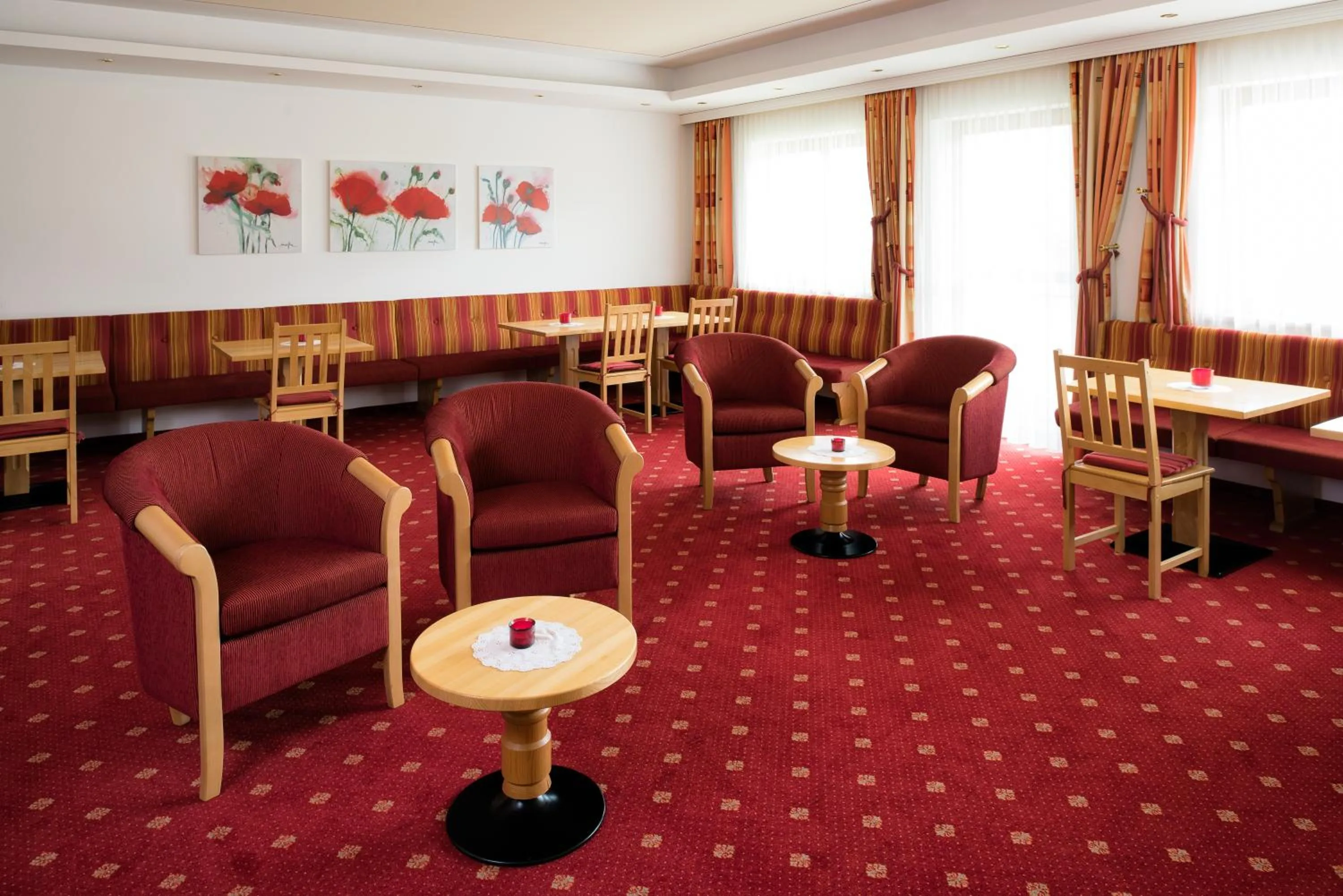 Seating area in Hotel Forer