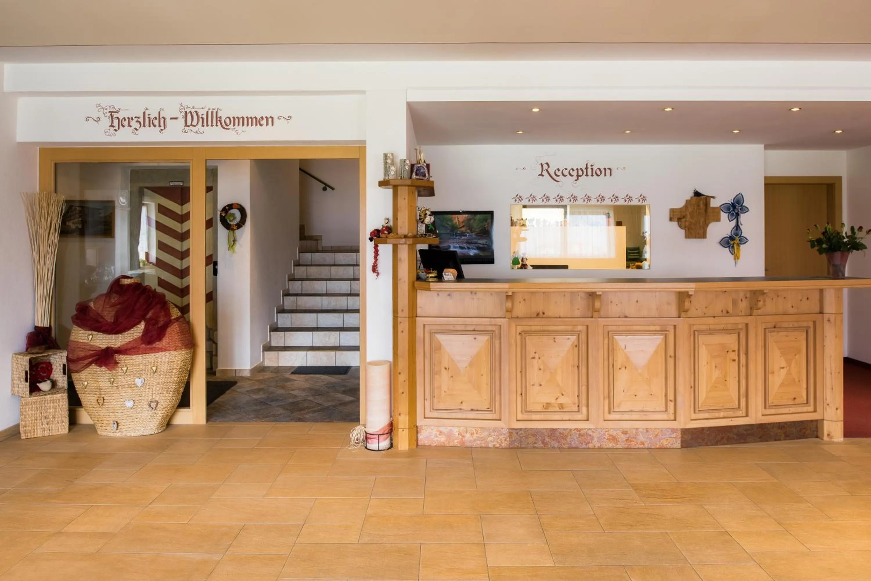 Lobby or reception in Hotel Forer