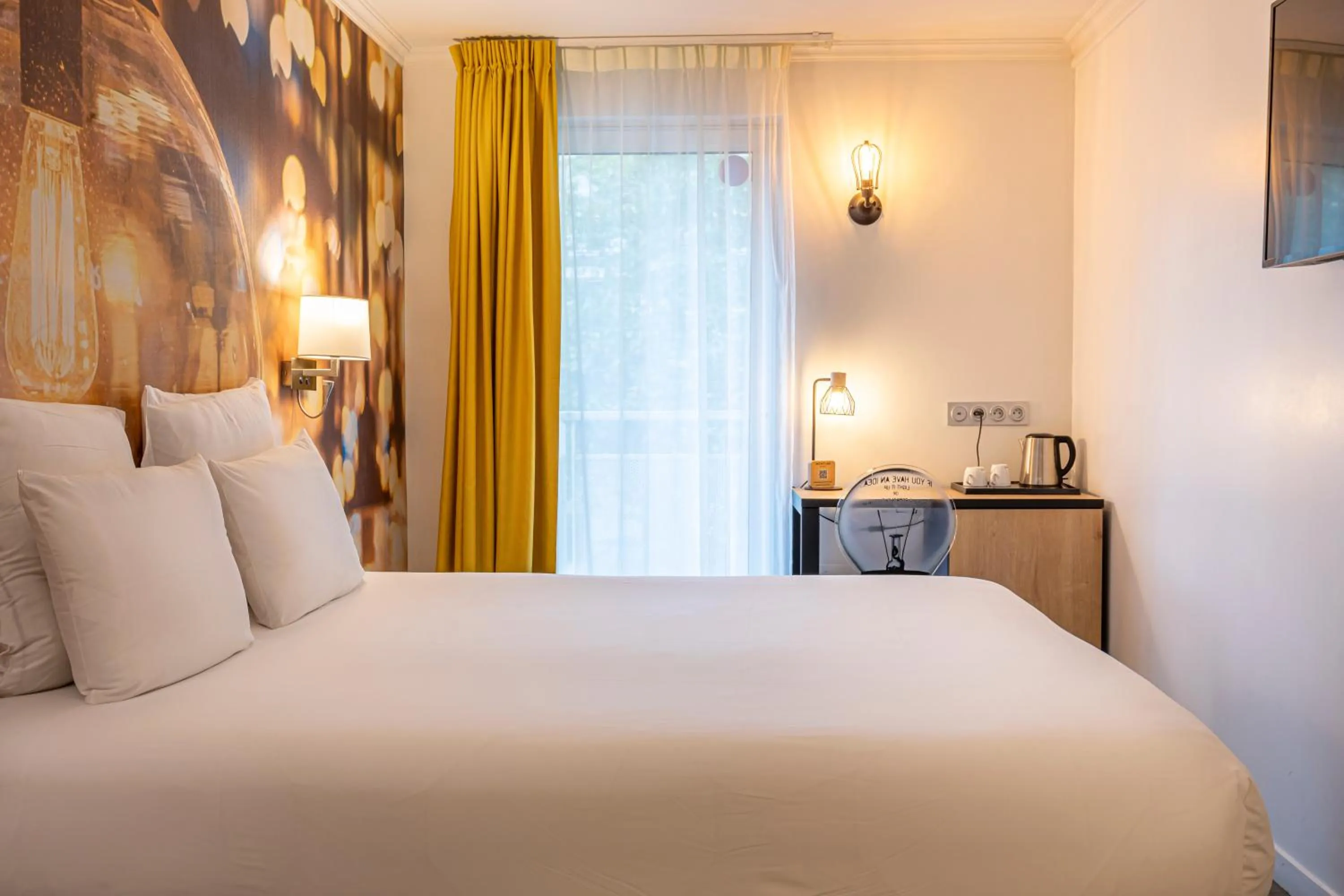 Bedroom, Bed in Mercure Paris Malakoff Parc des Expositions