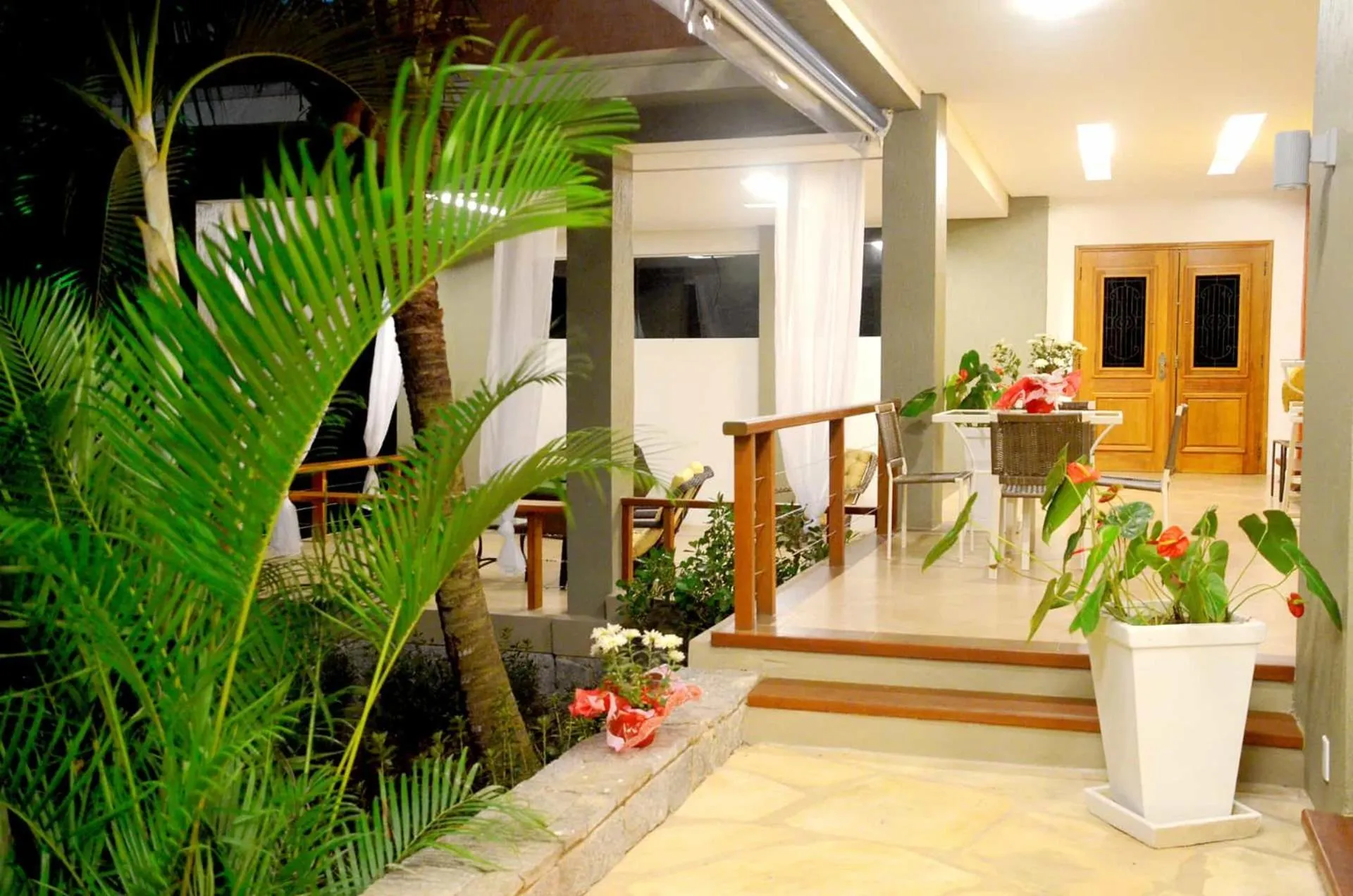 Patio in Pousada Pelicano