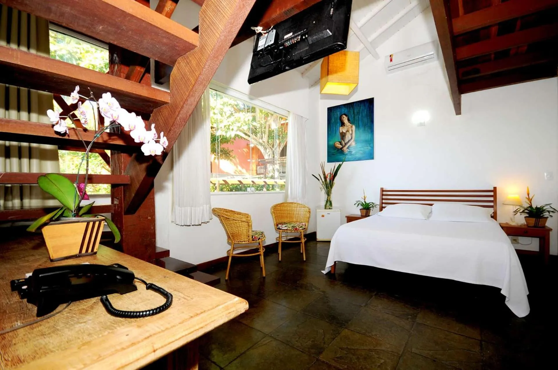 Photo of the whole room, Bed in Pousada Pelicano