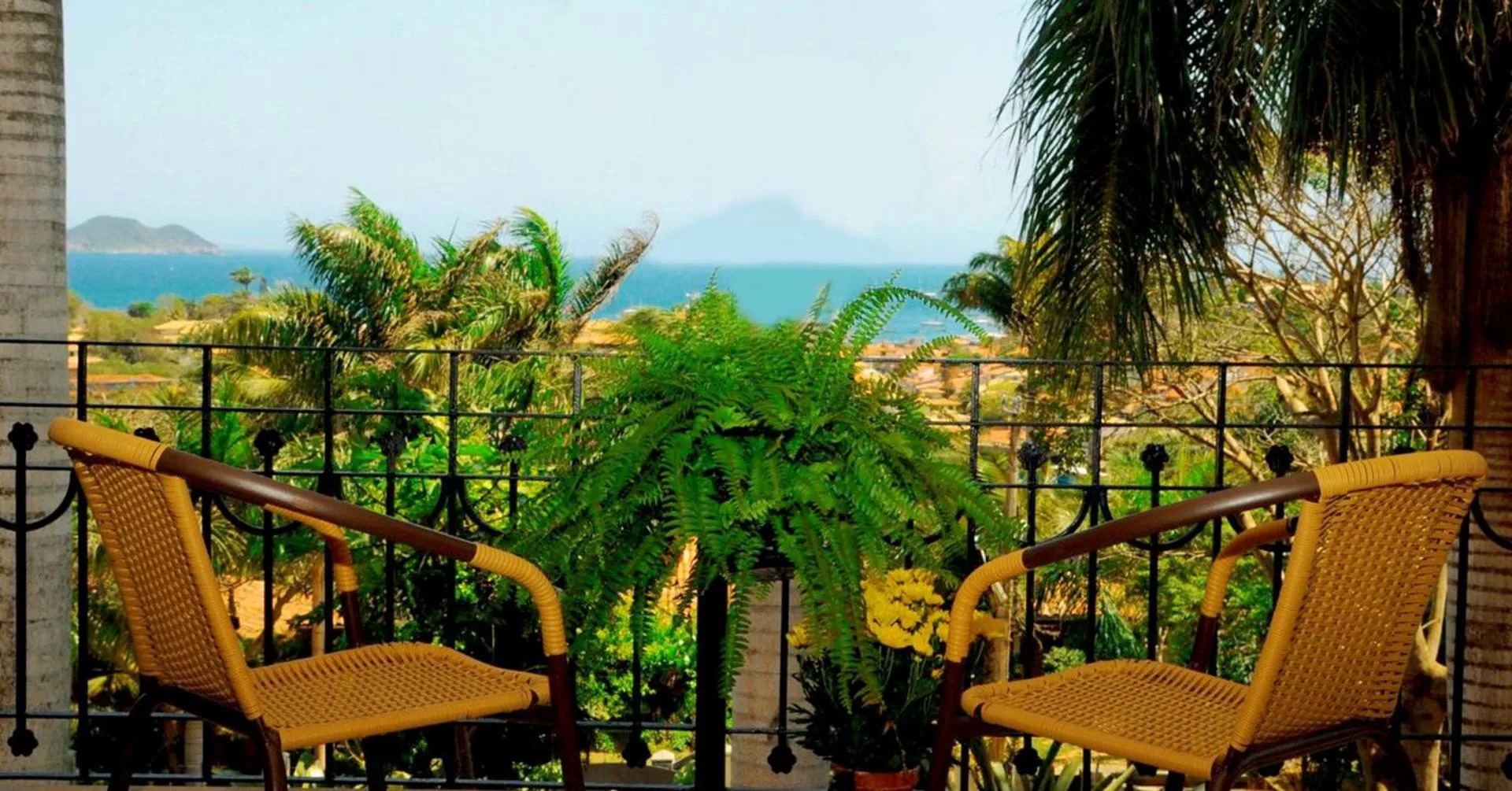 Balcony/Terrace in Pousada Pelicano