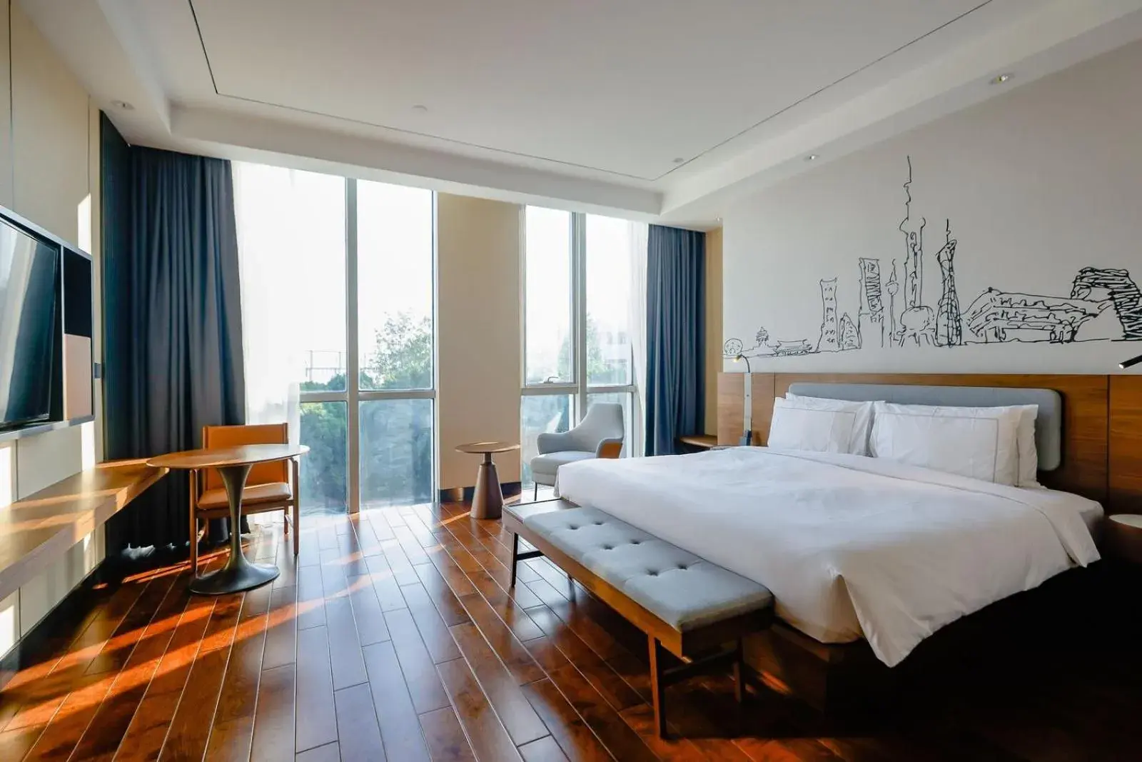 Deluxe King Room in UrCove by Hyatt Shanghai Pudong East Deluxe King Room in UrCove by Hyatt Shanghai Pudong East