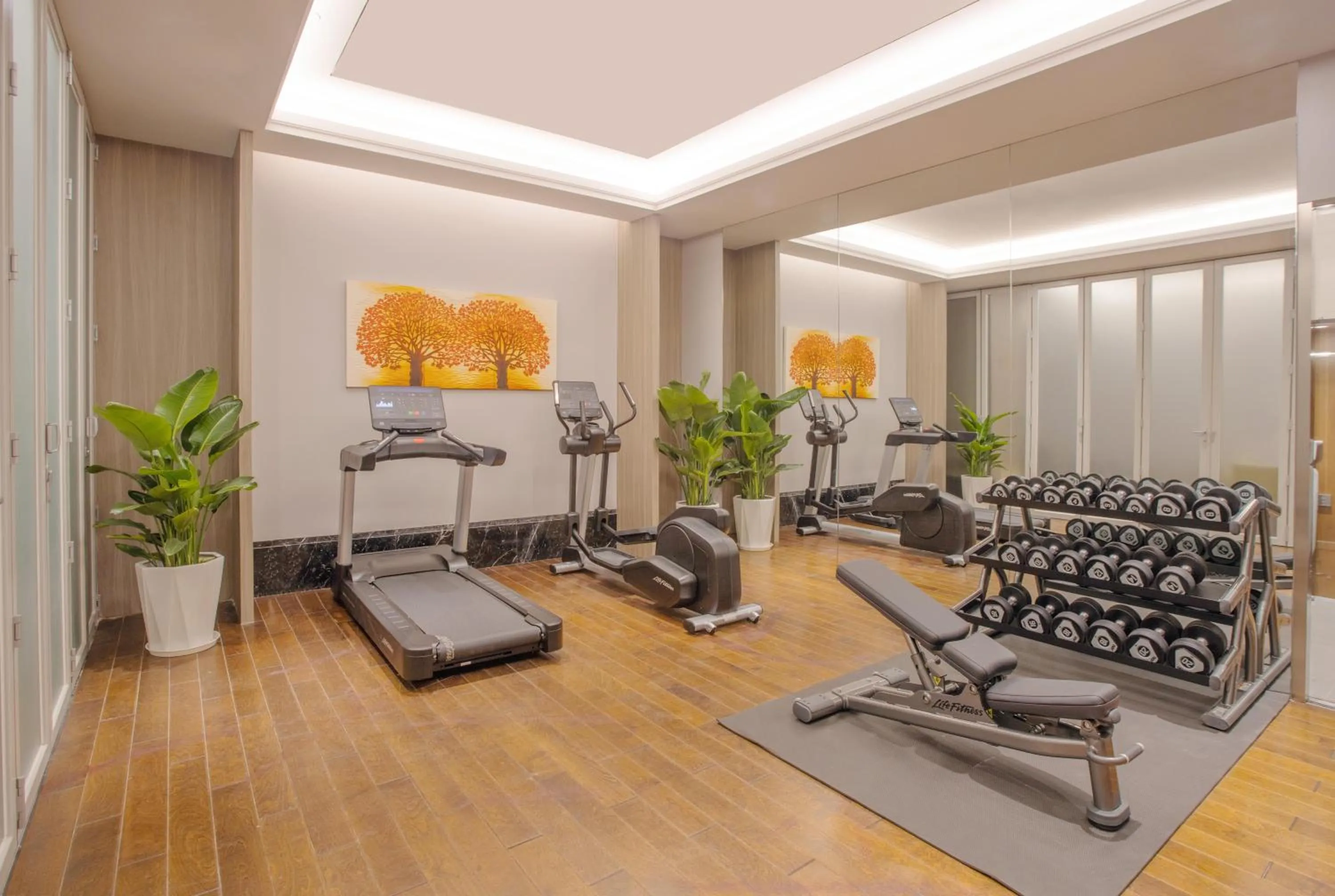 Fitness centre/facilities in UrCove by Hyatt Shanghai Pudong East