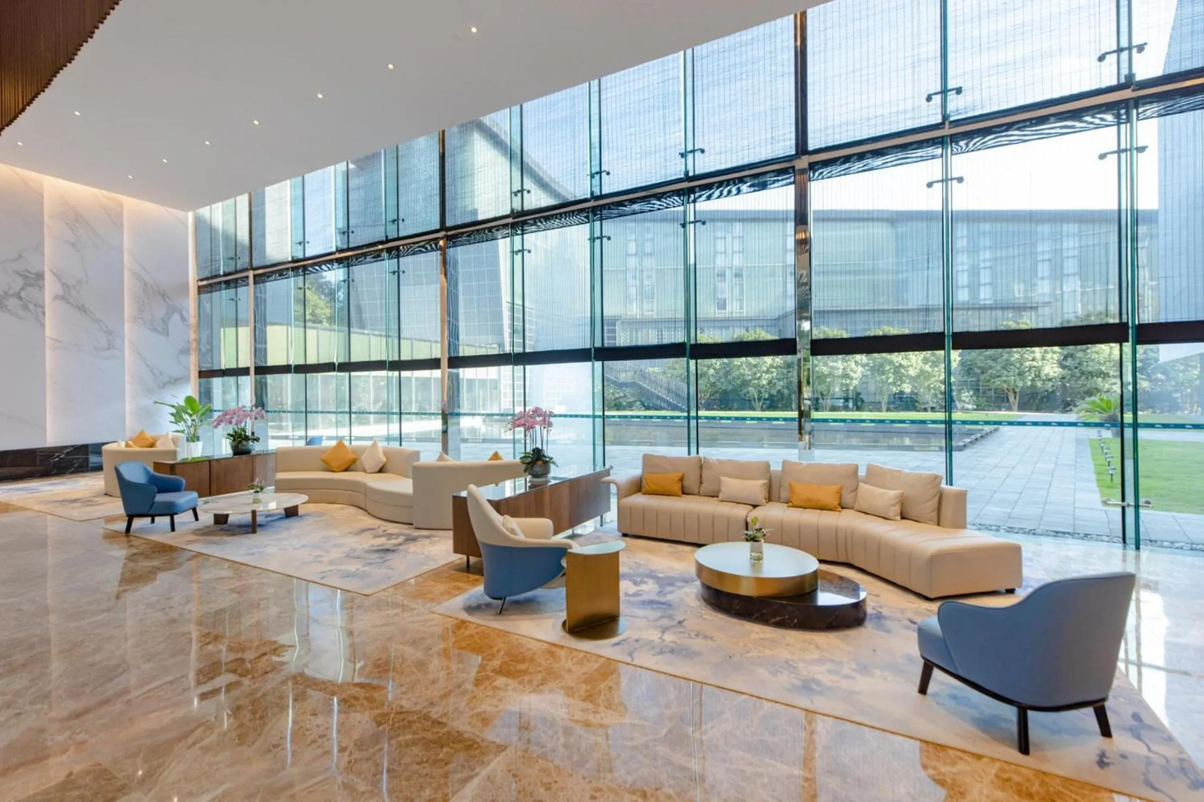 Seating area in UrCove by Hyatt Shanghai Pudong East