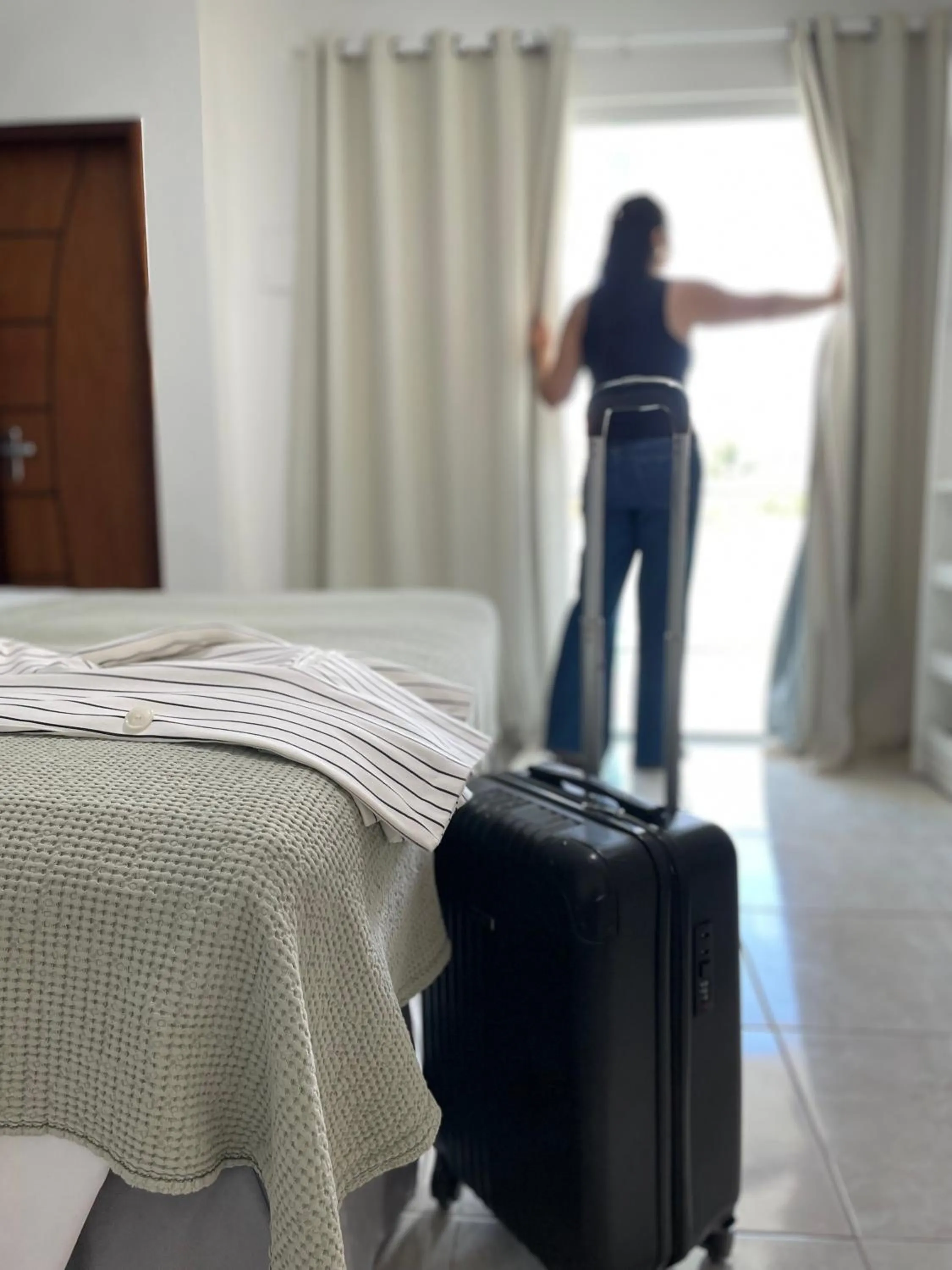 Bed in Belaris Hotel